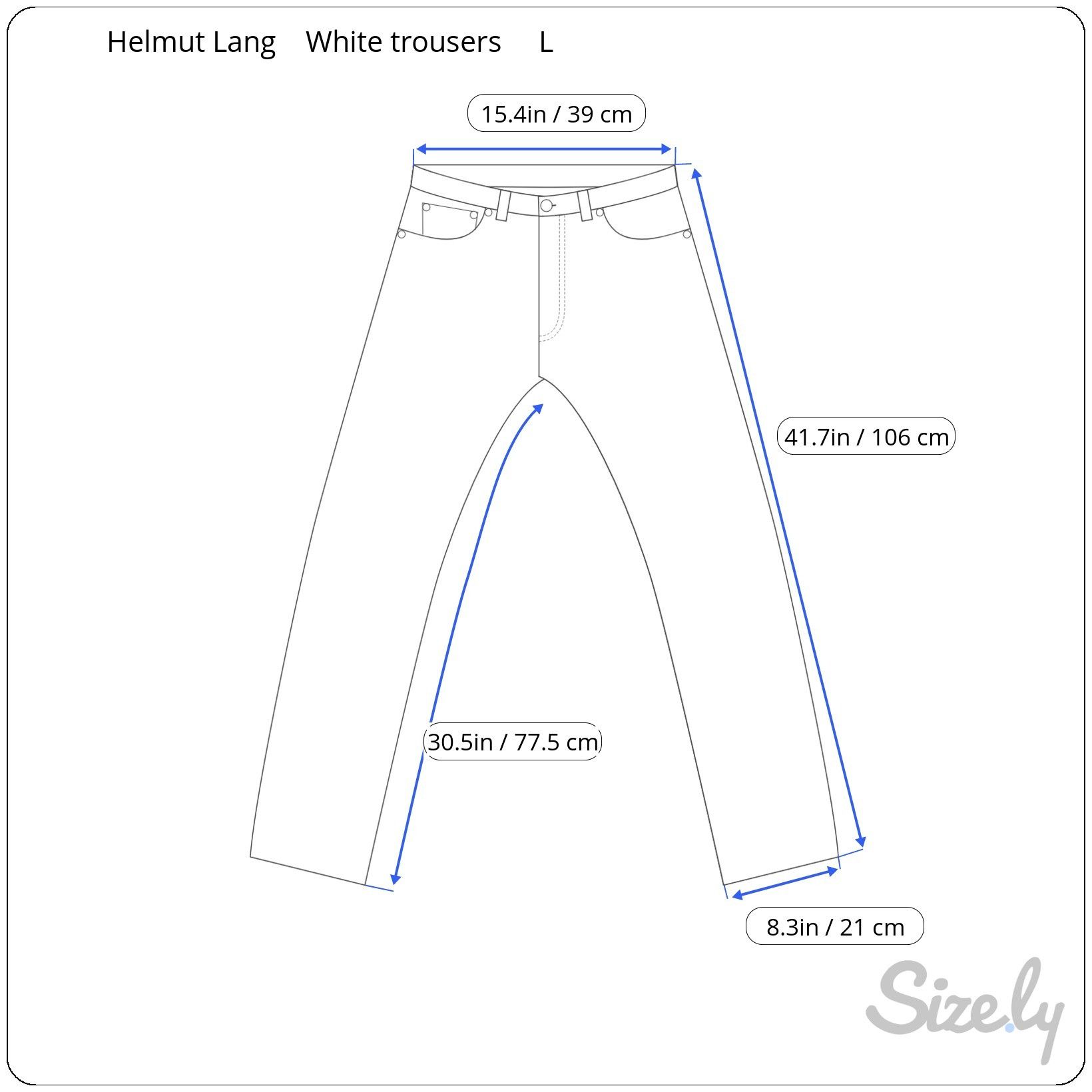 Helmut Lang ⚡️QUICK SALE⚡️Helmut Lang White Pants Trousers Size US 30 / EU 46 - 5 Thumbnail