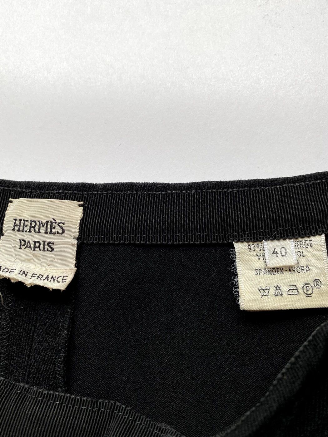 Hermes ⚡️QUICK SALE⚡️Hermès by Margiela Black Cropped Pant Trousers Size 27" / US 4 / IT 40 - 3 Thumbnail