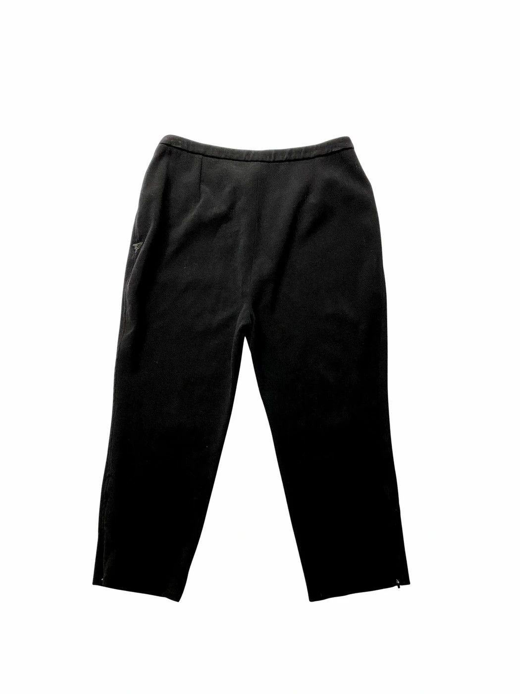 Hermes ⚡️QUICK SALE⚡️Hermès by Margiela Black Cropped Pant Trousers Size 27" / US 4 / IT 40 - 2 Thumbnail
