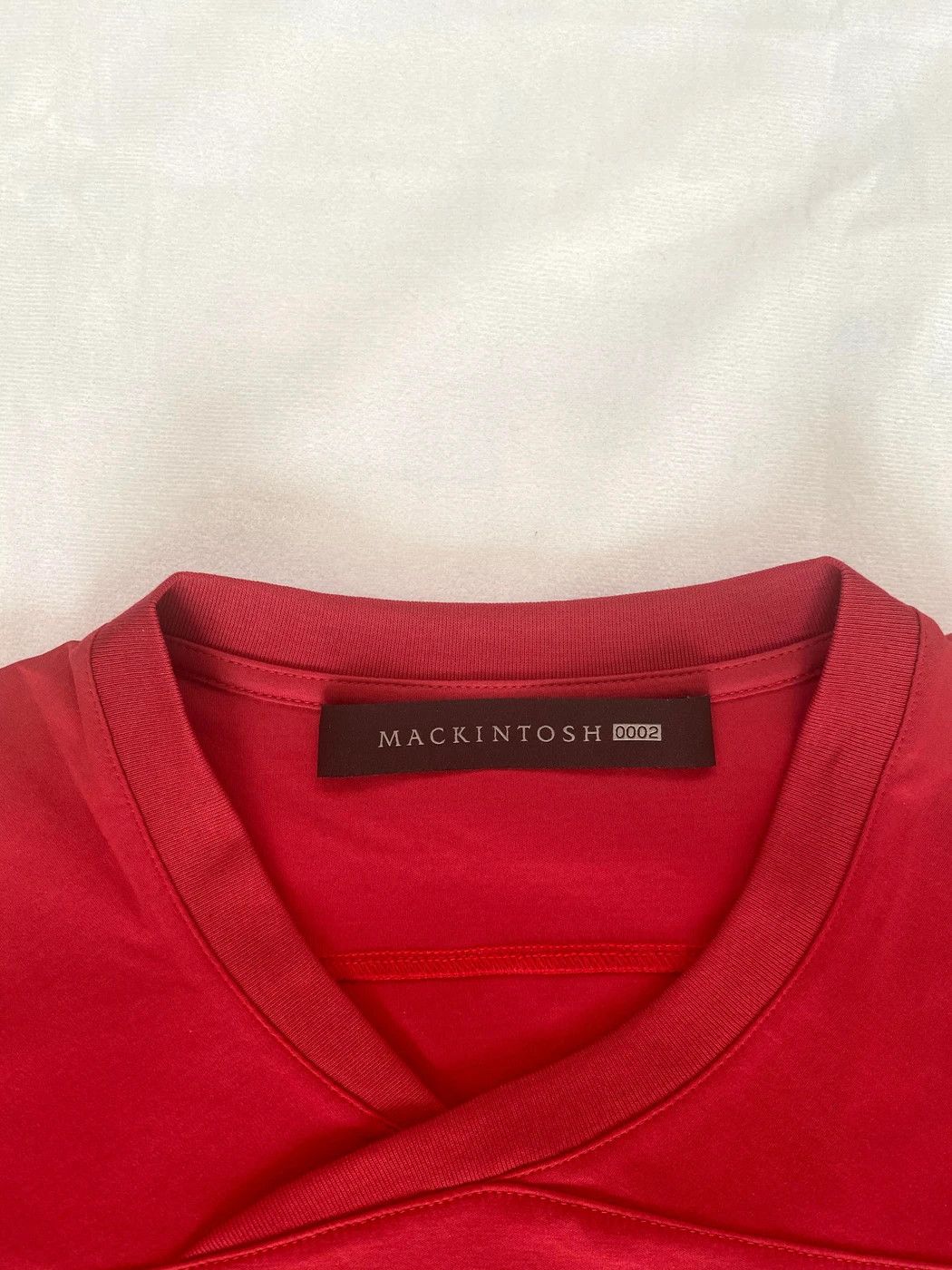 Kiko Kostadinov ⚡️QUICK SALE⚡️Mackintosh by Kiko Red V-Neck T-Shirt Size US S / EU 44-46 / 1 - 3 Thumbnail