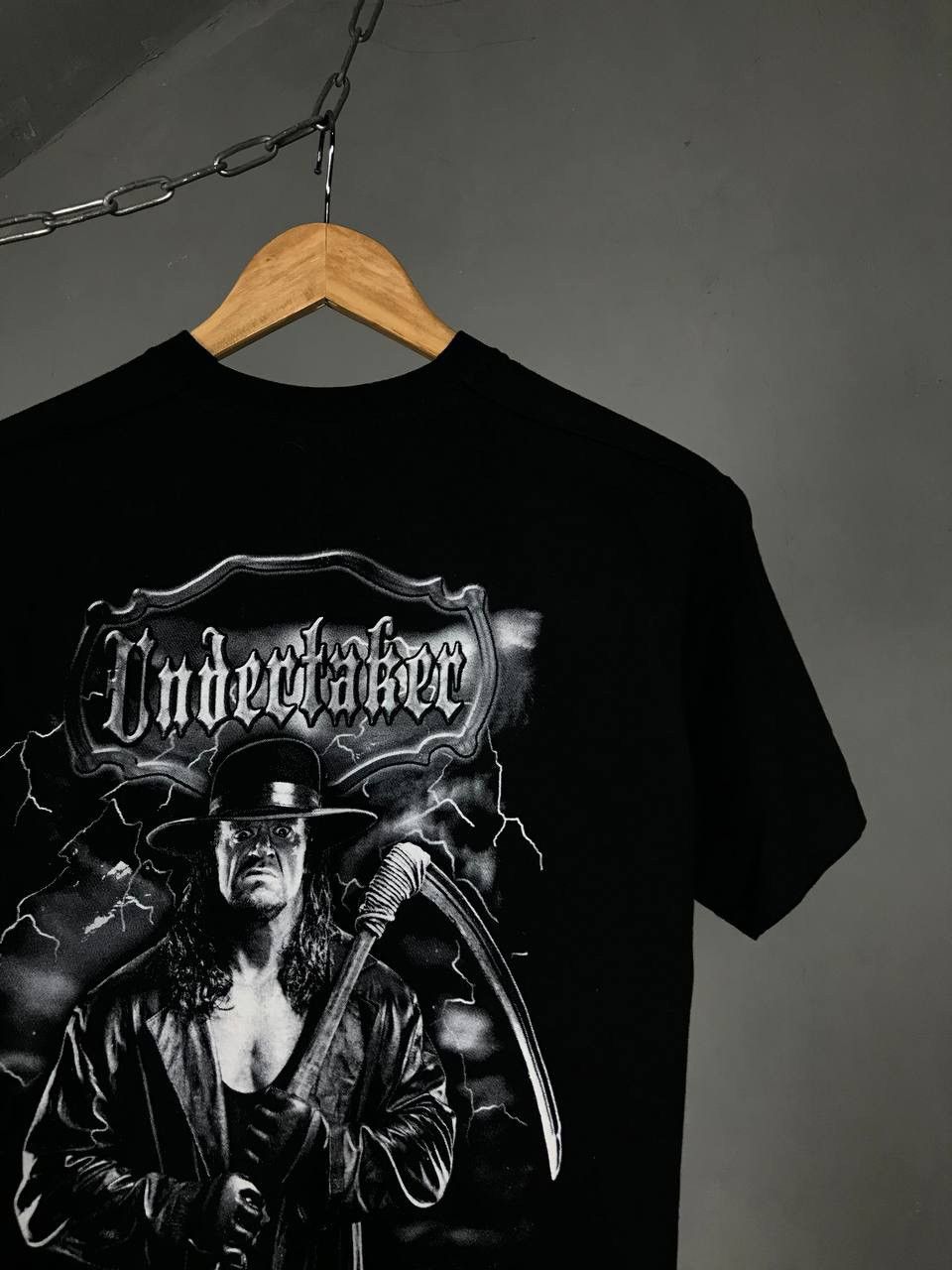 WWE Undertaker vintage WWE WWF wrestling overprinted tee Size US S / EU 44-46 / 1 - 6 Thumbnail