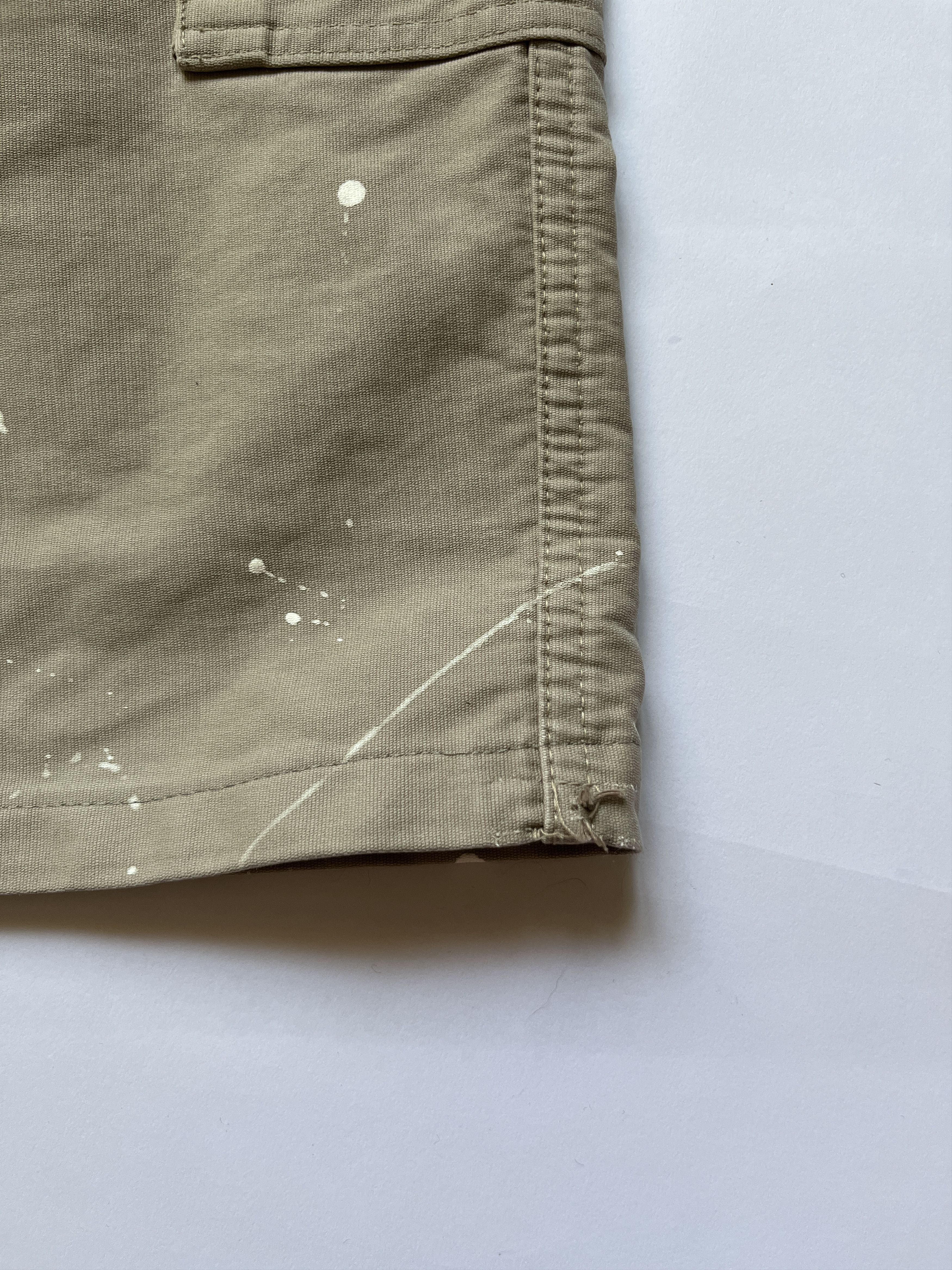 Undercover ⚡️QUICK SALE⚡️2000's Undercover Beige Paint Shorts Size US 31 - 4 Thumbnail
