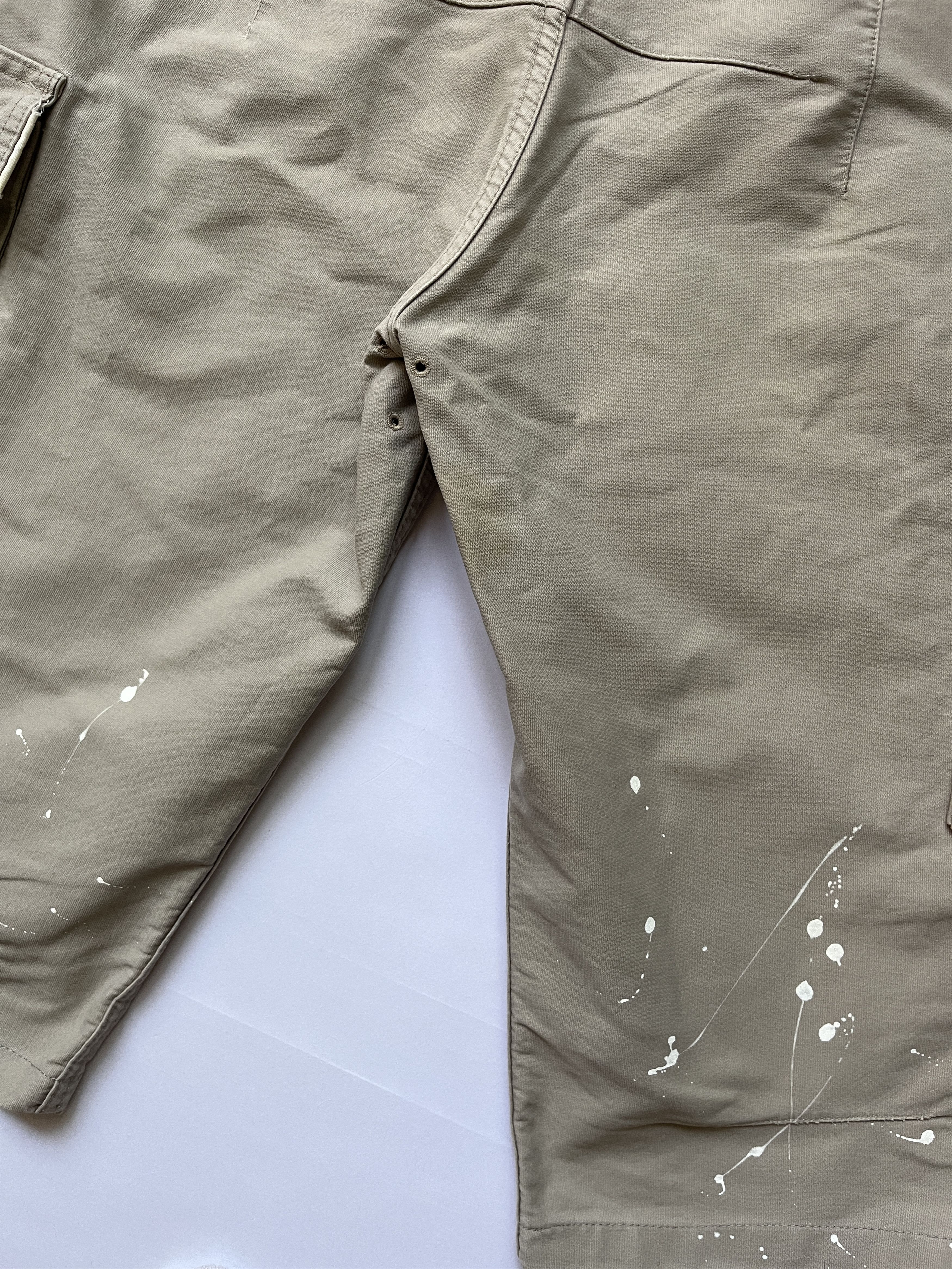 Undercover ⚡️QUICK SALE⚡️2000's Undercover Beige Paint Shorts Size US 31 - 5 Thumbnail