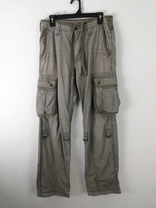 Vintage Uniqlo Cargo Pants Uniqlo Utility Multipocket Tactical