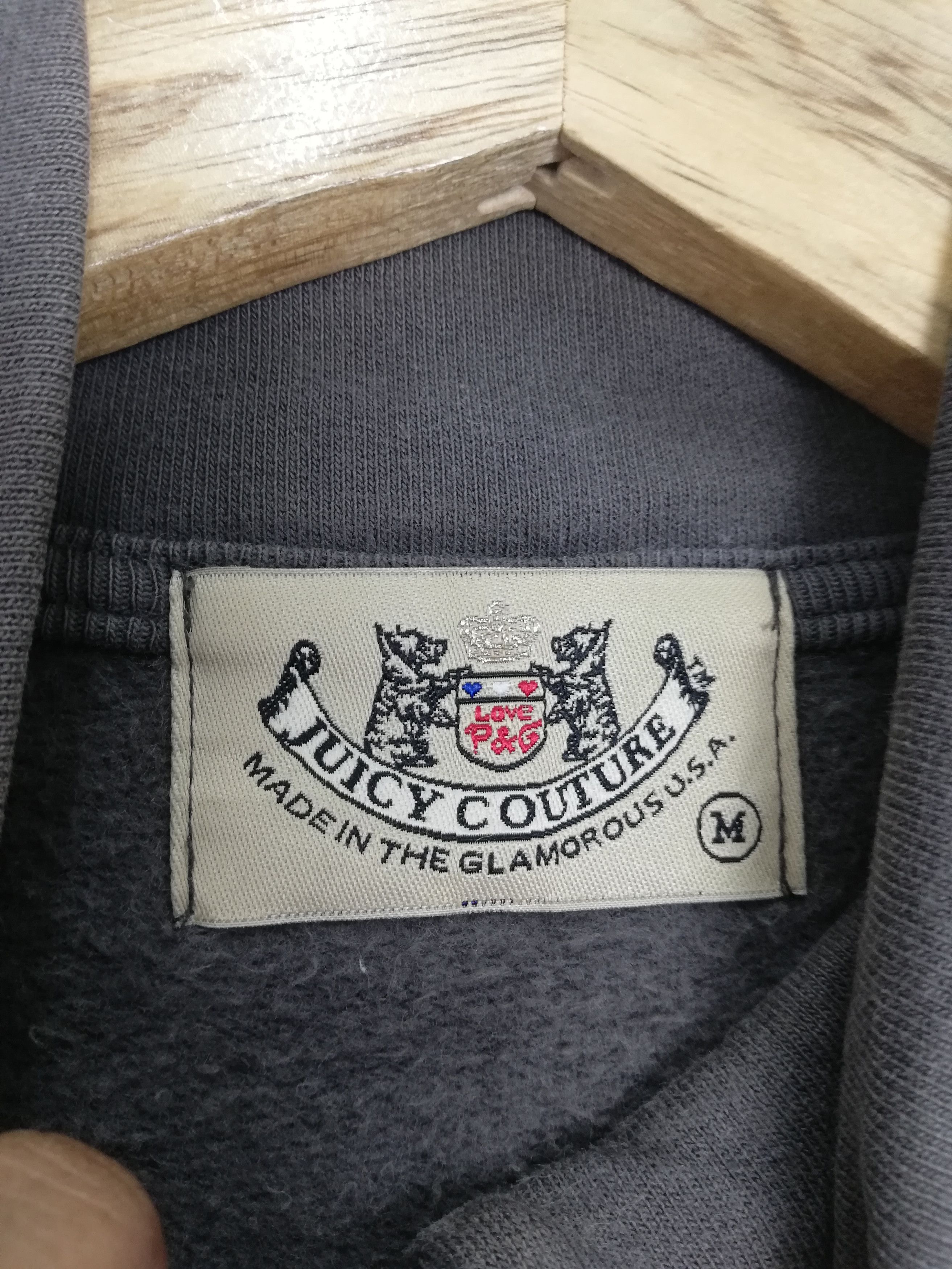 Juicy Couture 💥 RARE Juicy Couture Sweatshirts #0644💥 Size US M / EU 48-50 / 2 - 6 Thumbnail
