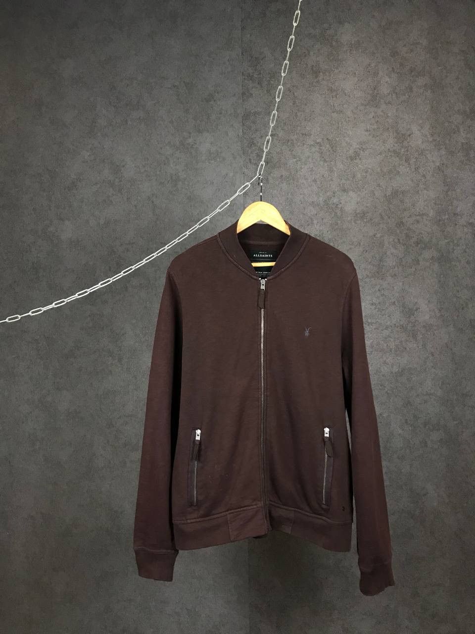 Allsaints Allsaints luxury streetwear zip sweatshirt Size US L / EU 52-54 / 3 - 1 Thumbnail