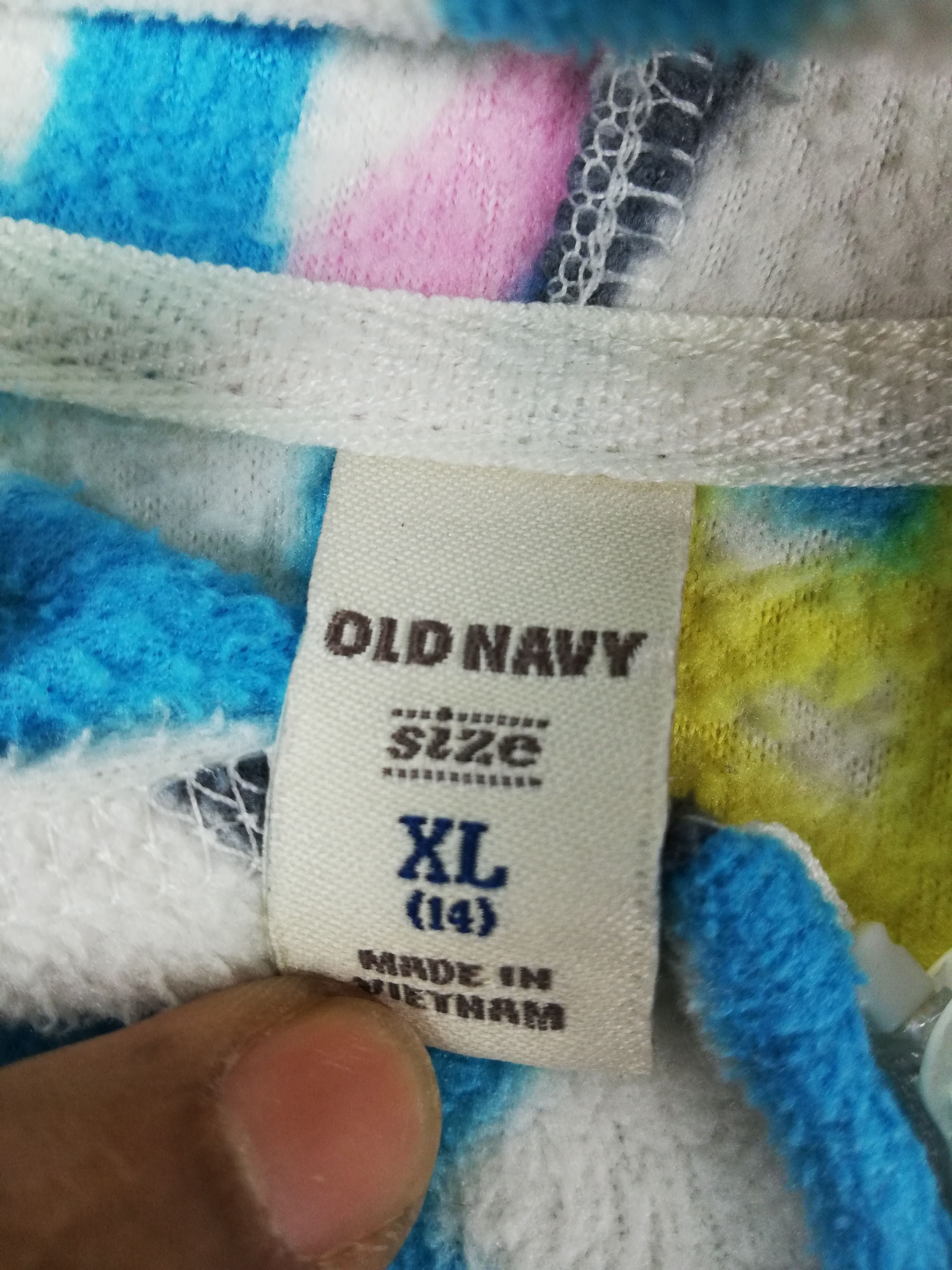Japanese Brand × Old Navy × Vintage Old Navy Japanese Style Towel Hoodies #0241 Size US M / EU 48-50 / 2 - 7 Thumbnail