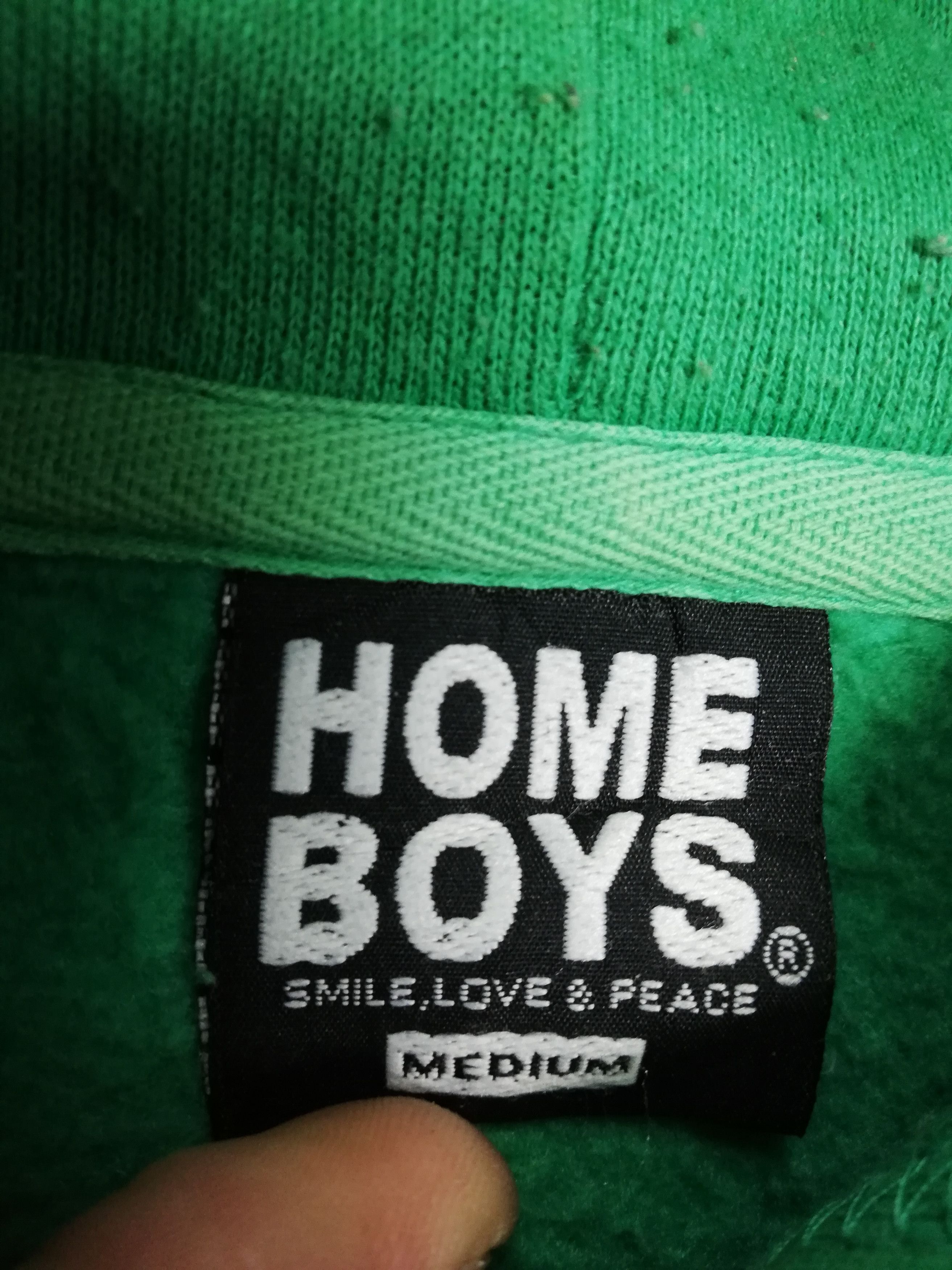 HOMME BOY CO. 💥 Vintage Home Boys Sweatshirts Hoodies Big Logo #0639💥 Size US M / EU 48-50 / 2 - 6 Thumbnail