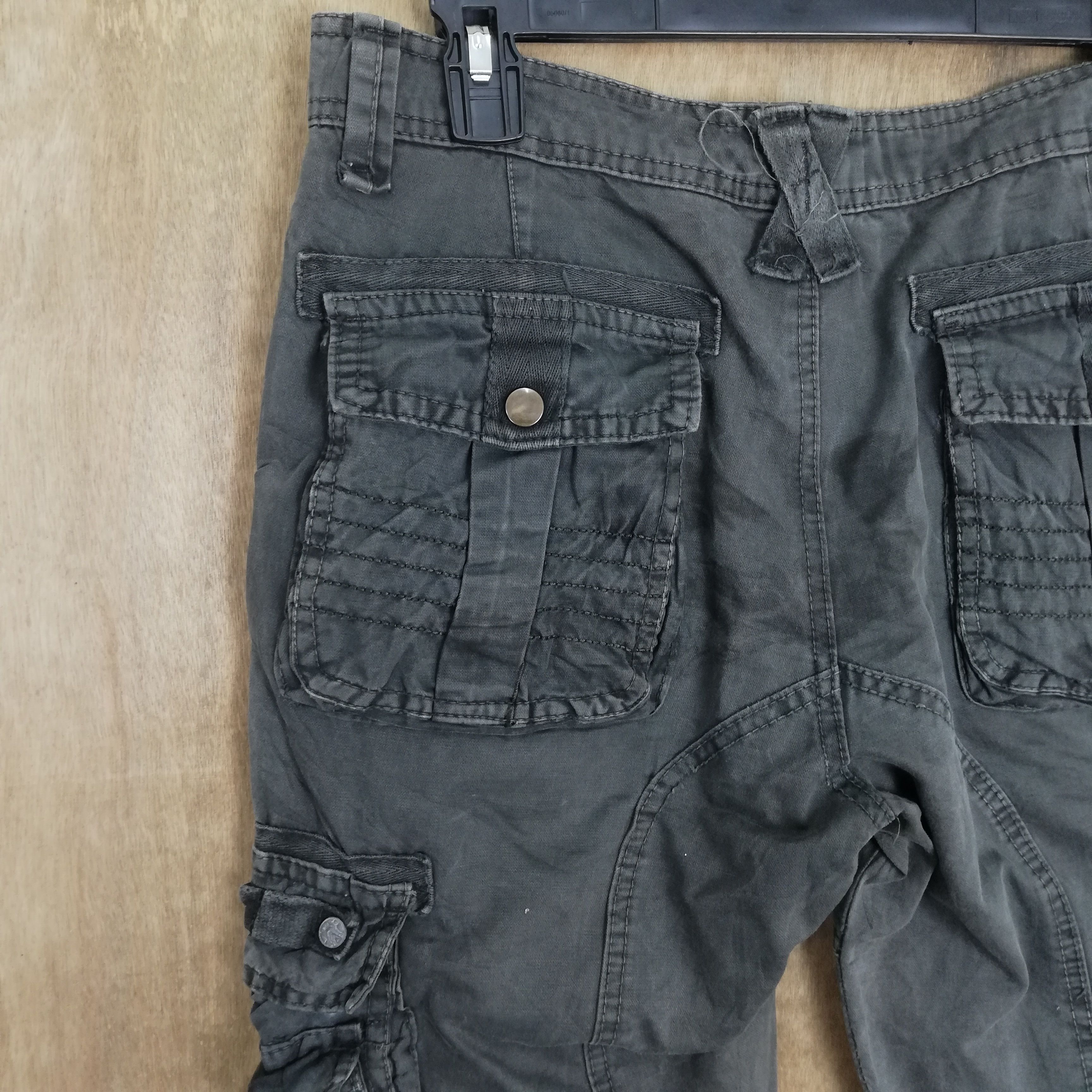 Japanese Brand × Seditionaries × Vintage 💥RARE💥 BAPAI BONDAGE TACTICAL MULTI POCKET PANTS #0387 Size US 31 - 9 Thumbnail
