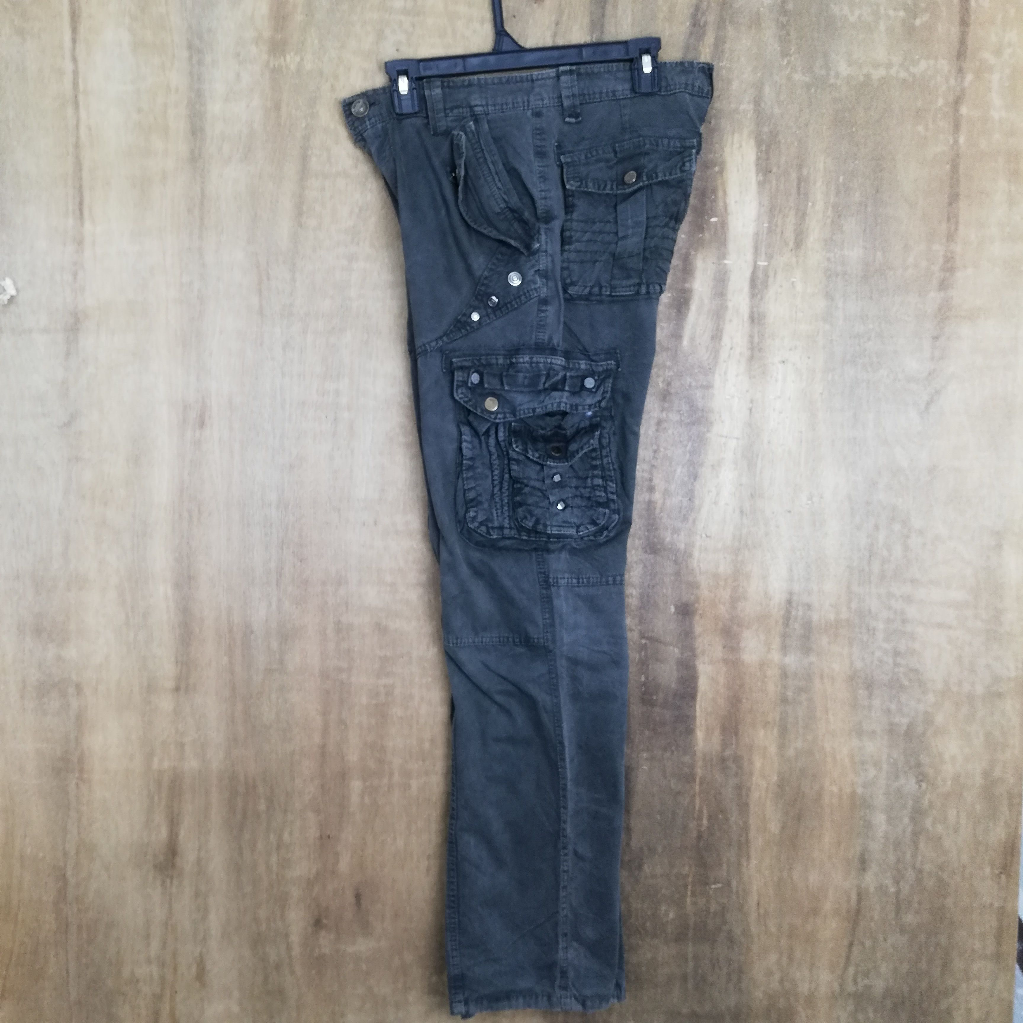 Japanese Brand × Seditionaries × Vintage 💥RARE💥 BAPAI BONDAGE TACTICAL MULTI POCKET PANTS #0387 Size US 31 - 14 Thumbnail
