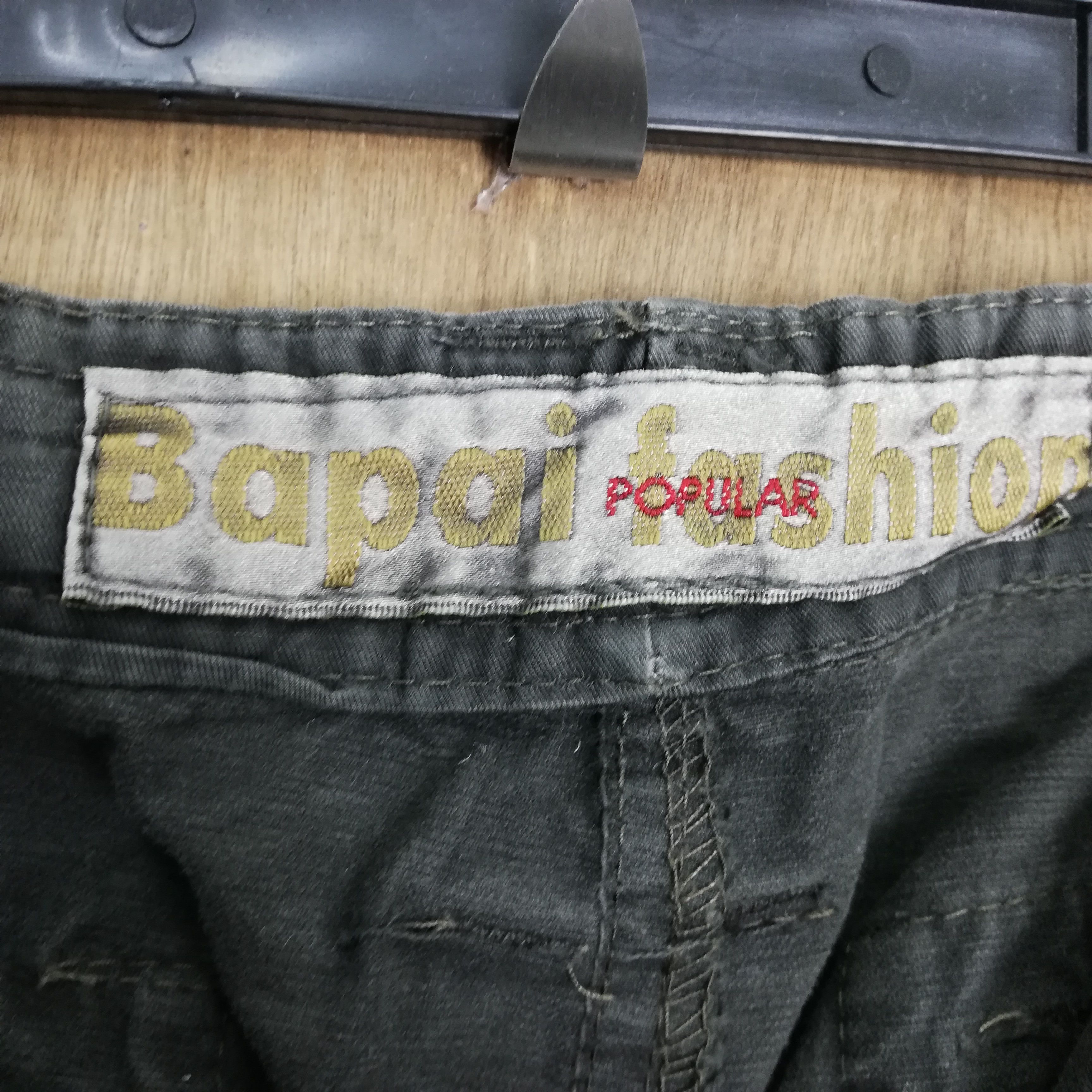 Japanese Brand × Seditionaries × Vintage 💥RARE💥 BAPAI BONDAGE TACTICAL MULTI POCKET PANTS #0387 Size US 31 - 7 Thumbnail