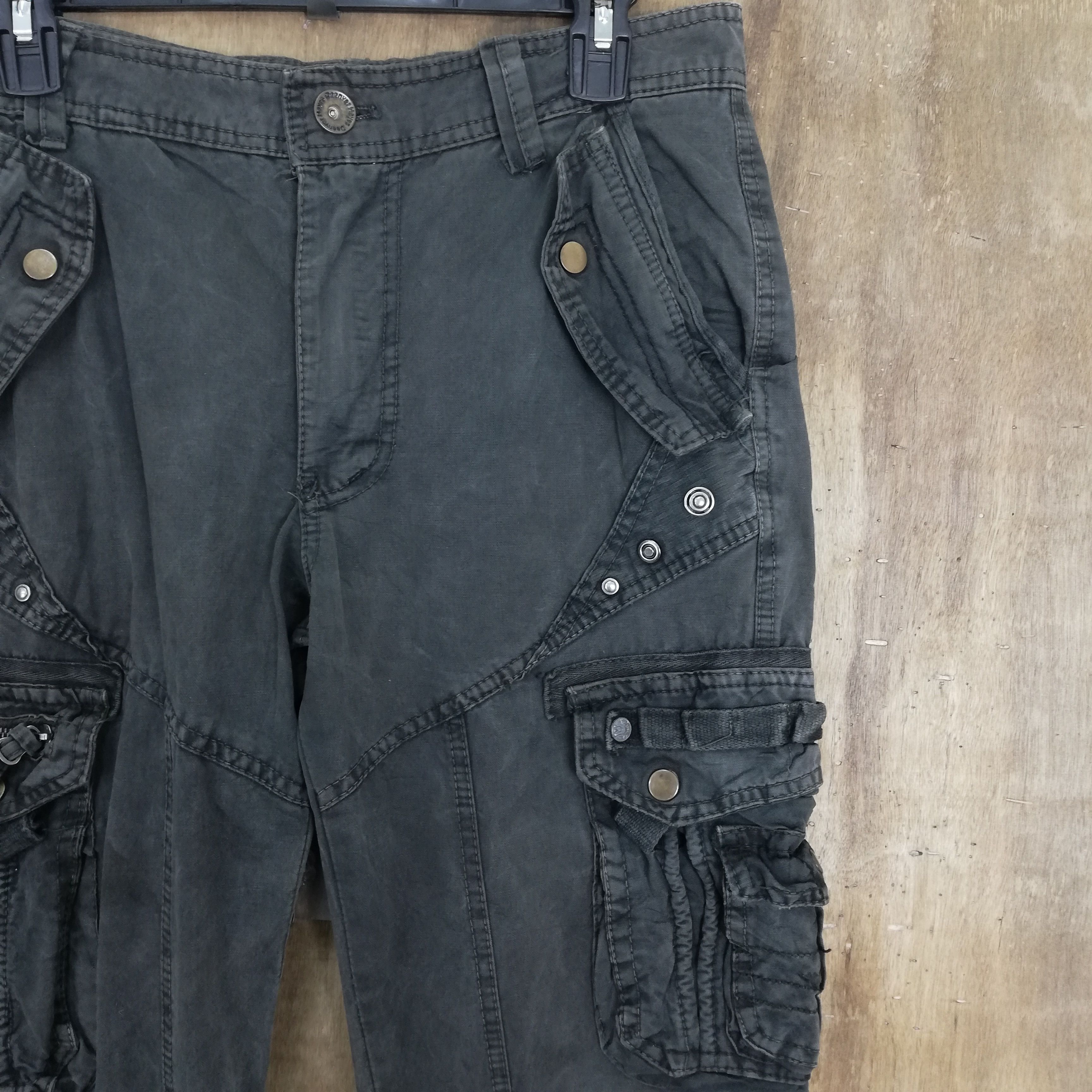 Japanese Brand × Seditionaries × Vintage 💥RARE💥 BAPAI BONDAGE TACTICAL MULTI POCKET PANTS #0387 Size US 31 - 6 Thumbnail