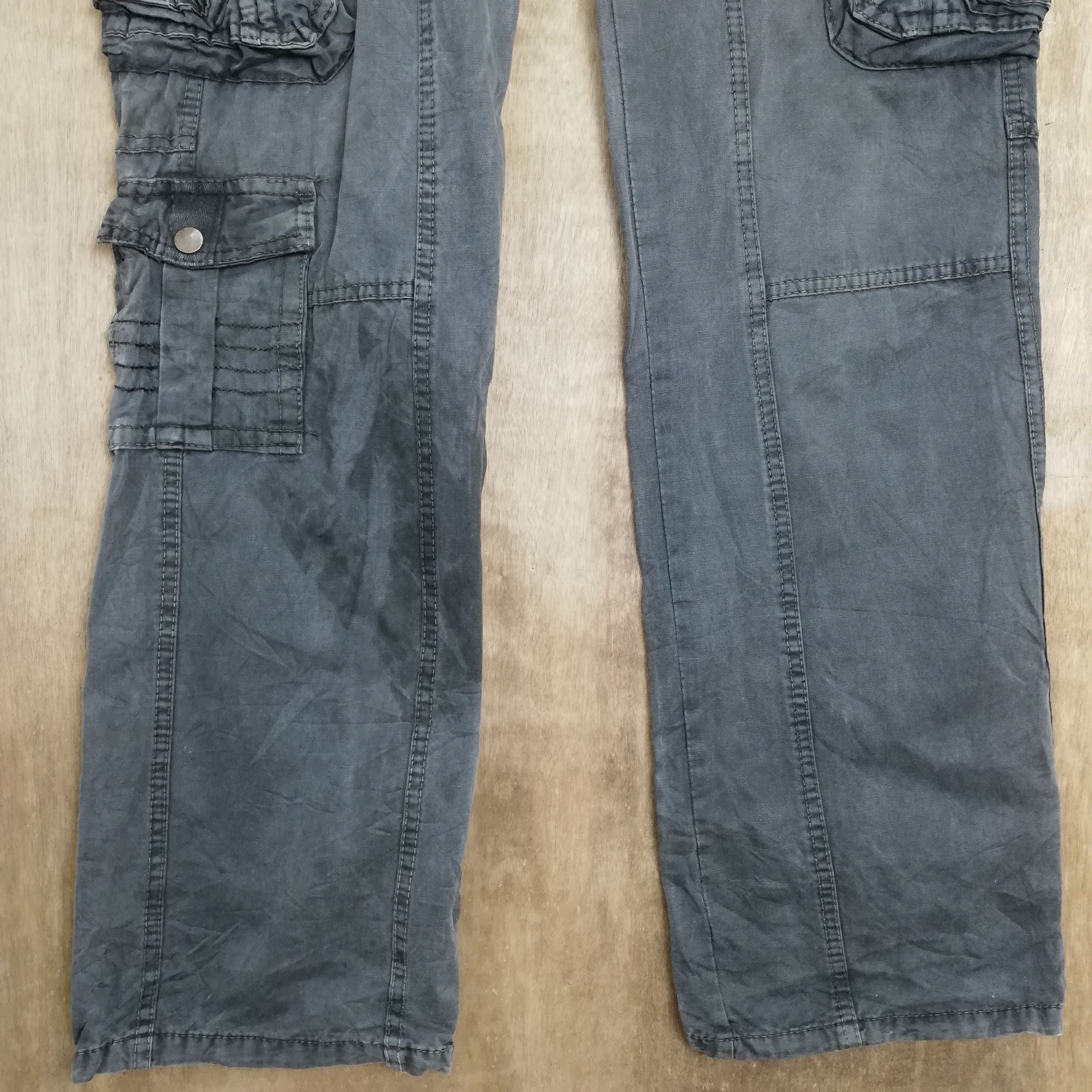 Japanese Brand × Seditionaries × Vintage 💥RARE💥 BAPAI BONDAGE TACTICAL MULTI POCKET PANTS #0387 Size US 31 - 4 Thumbnail