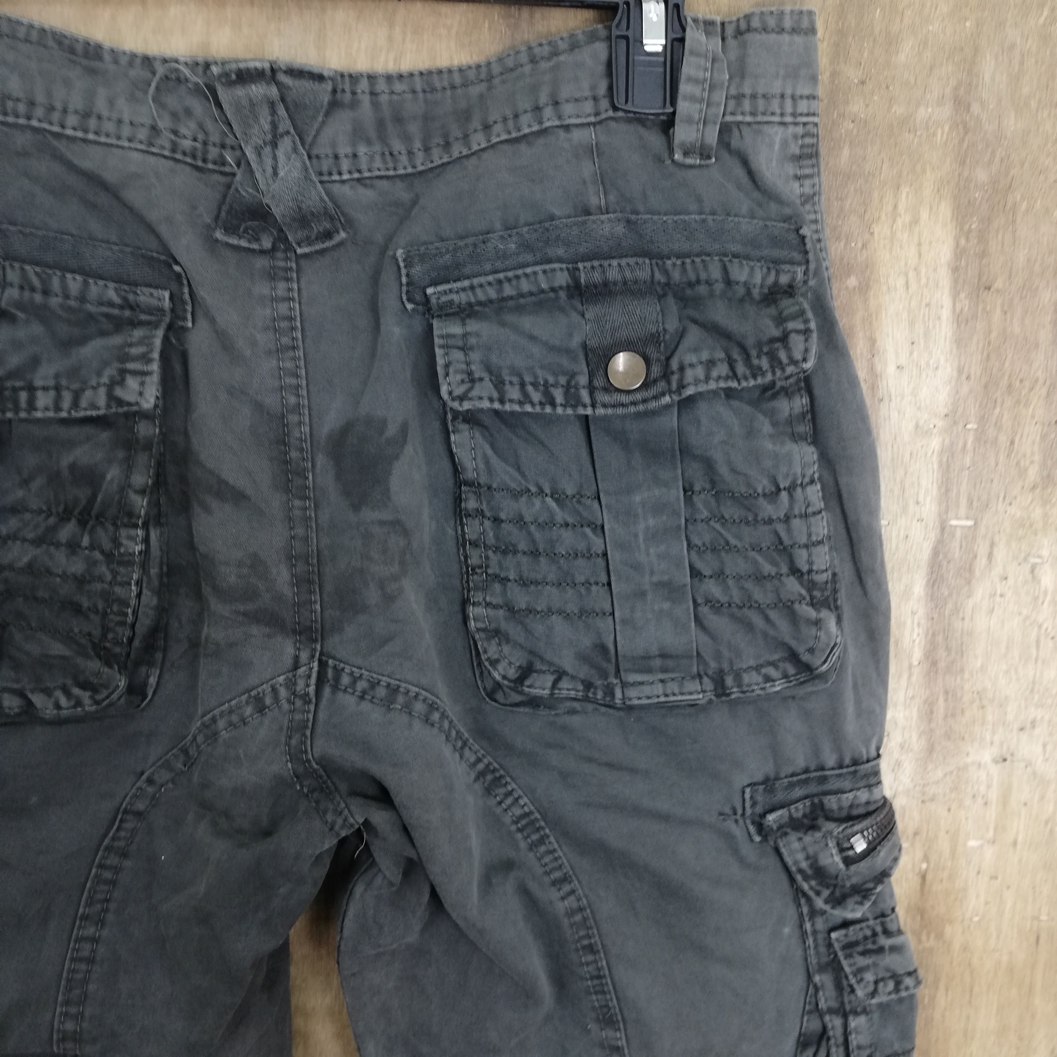 Japanese Brand × Seditionaries × Vintage 💥RARE💥 BAPAI BONDAGE TACTICAL MULTI POCKET PANTS #0387 Size US 31 - 10 Thumbnail