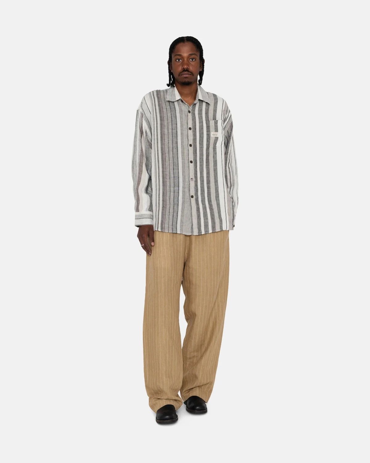 Our Legacy × Stussy Stussy x Our Legacy WorkShop Linen Borrowed shirt Size US S / EU 44-46 / 1 - 9 Thumbnail