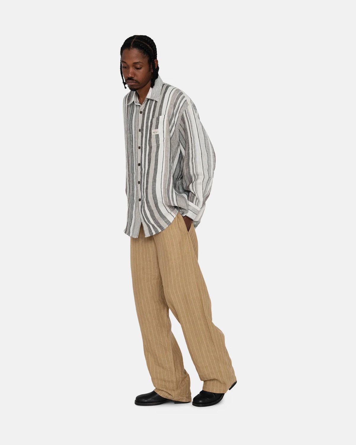 Our Legacy × Stussy Stussy x Our Legacy WorkShop Linen Borrowed shirt Size US XS / EU 42 / 0 - 3 Thumbnail