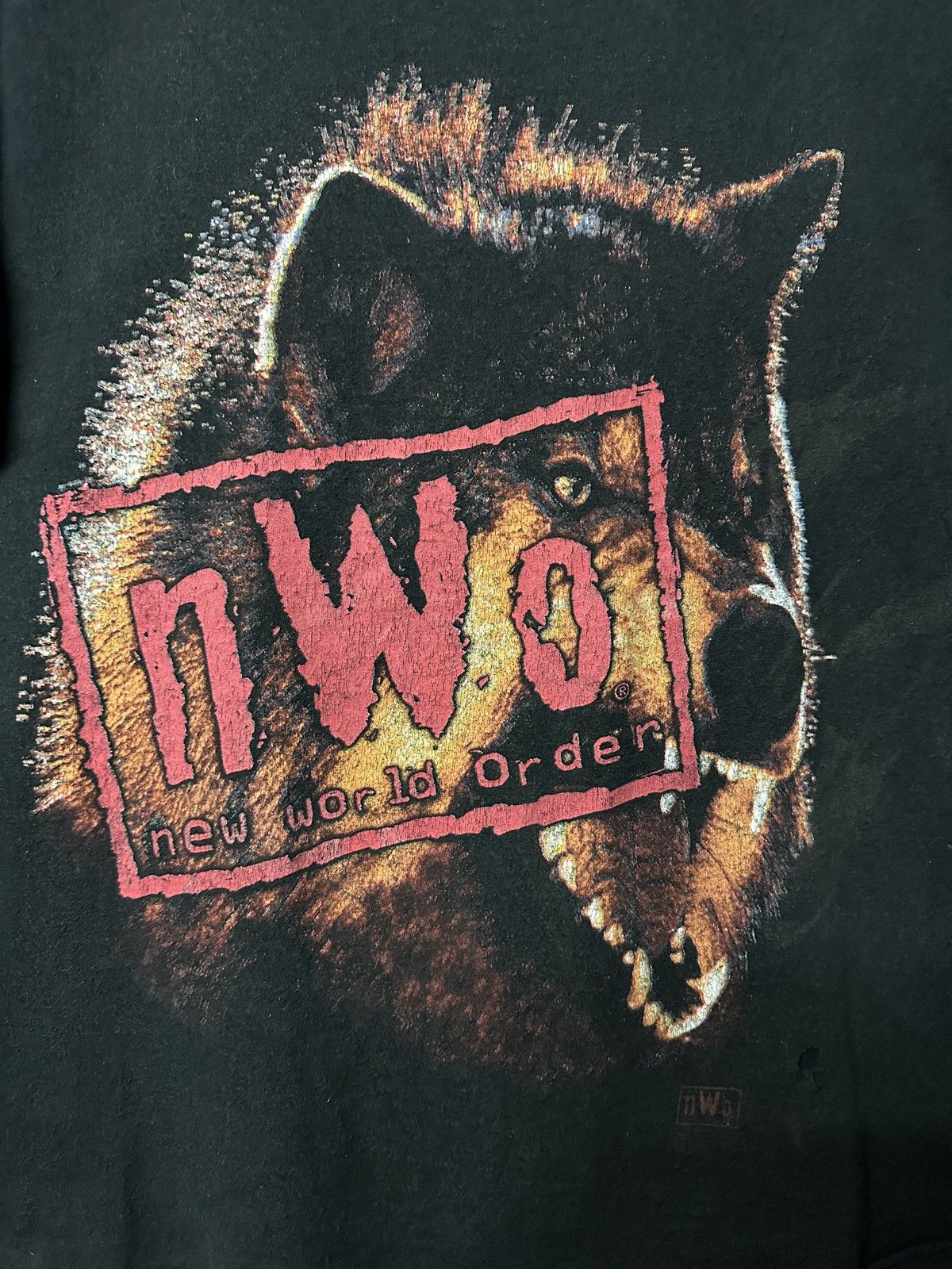 Vintage × WCW/nWo × WWF Vintage 90s New World Order NWO Sun Faded Tee Size US L / EU 52-54 / 3 - 2 Thumbnail