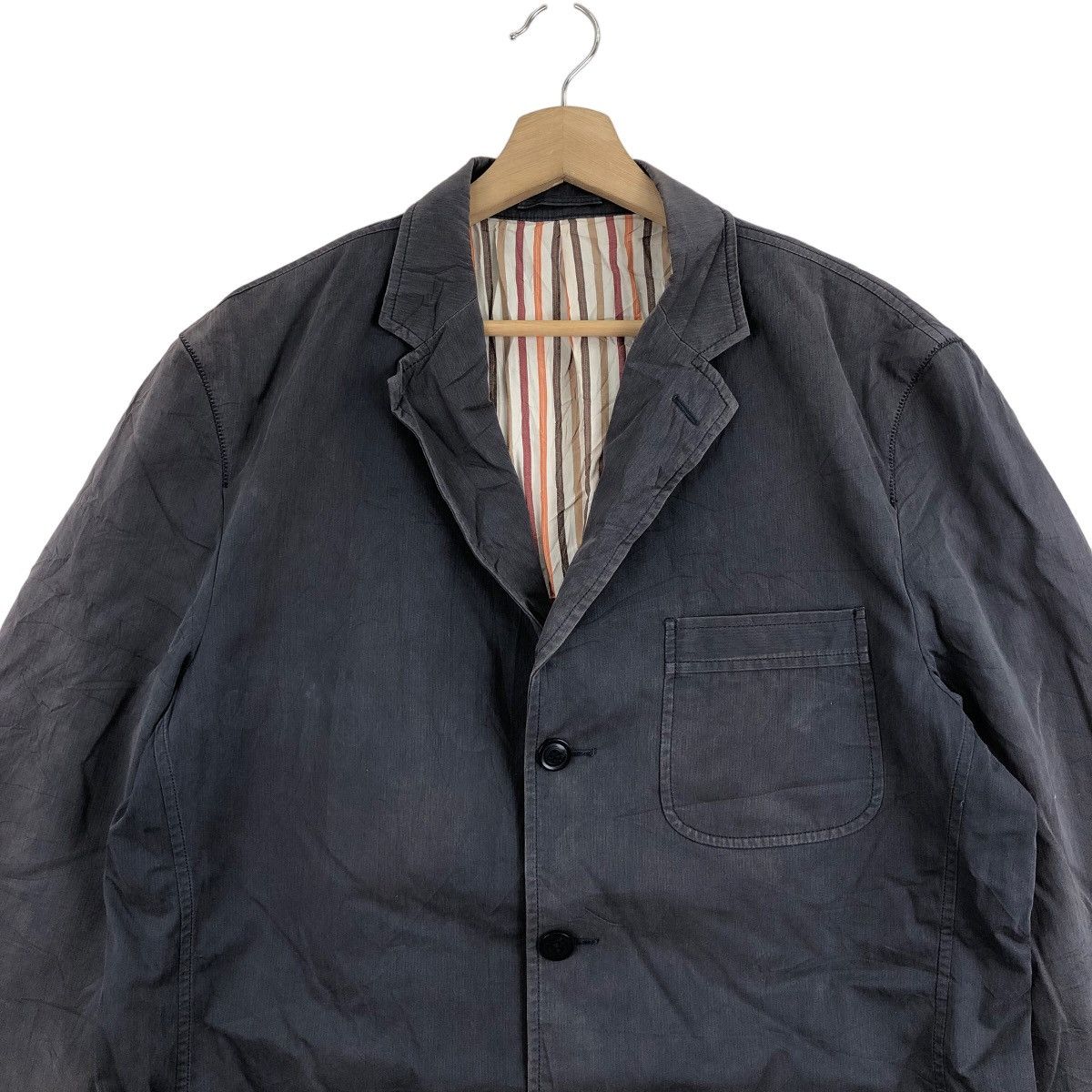 Salvatore Ferragamo × Vintage Vintage SALVATORE FERRAGAMO Jacket Casual Style Fashion Size 48R - 2 Thumbnail
