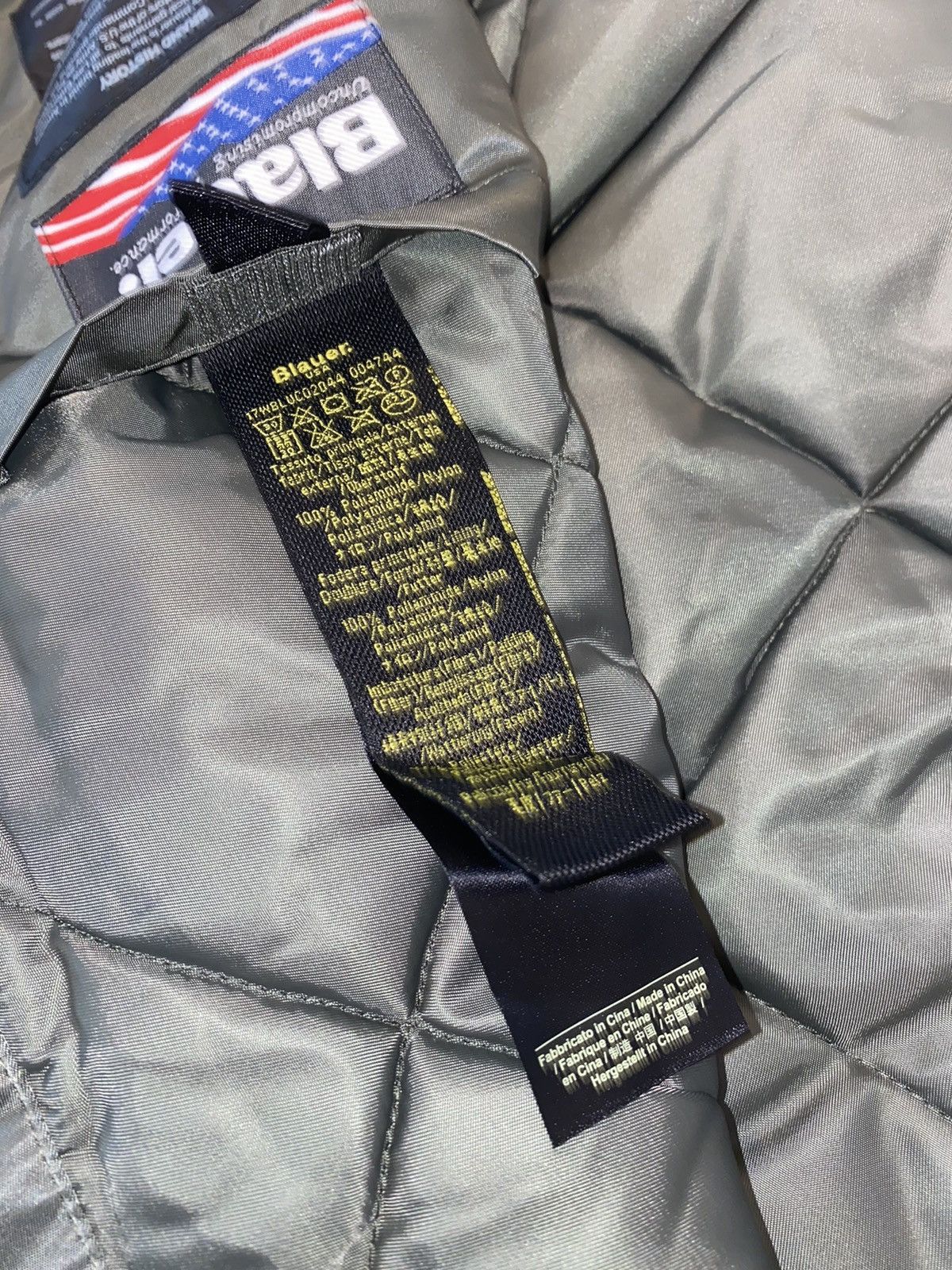 Other Blauer Made In USA Nylon M1A Aviator Bomber Jacket Size US M / EU 48-50 / 2 - 20 Thumbnail