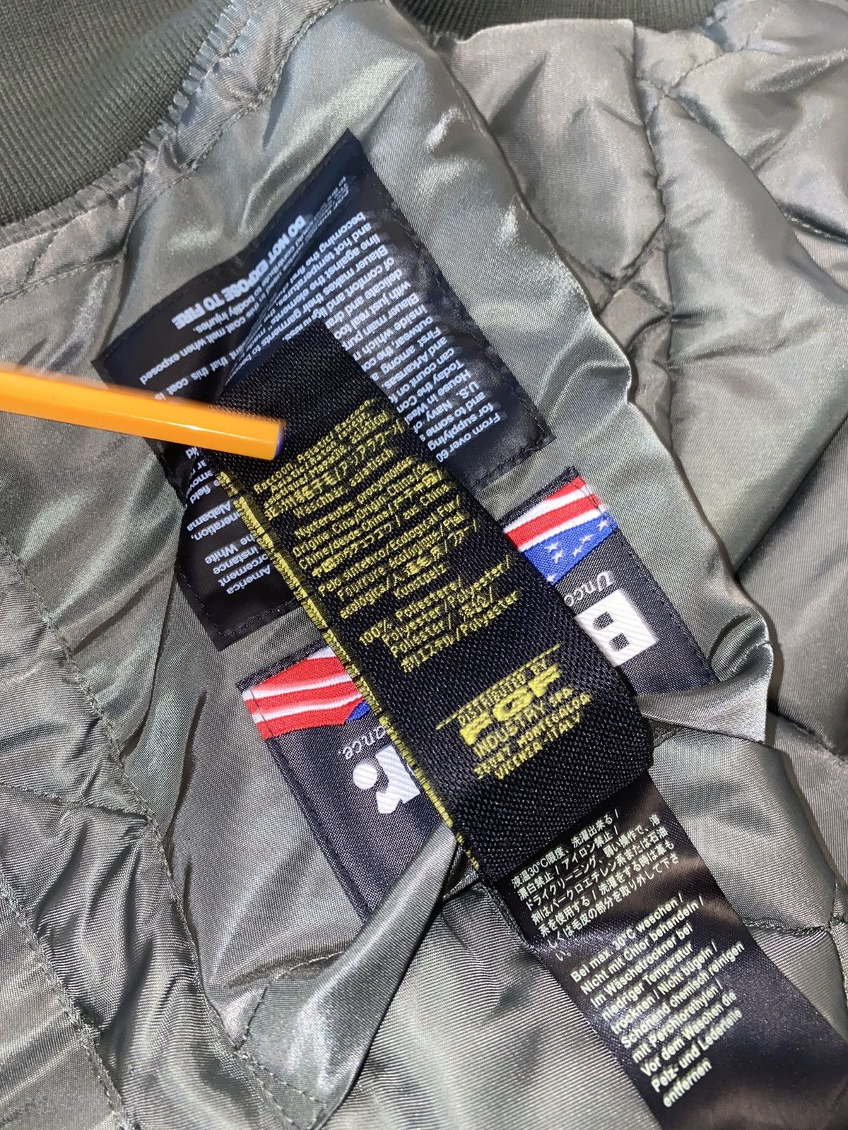 Other Blauer Made In USA Nylon M1A Aviator Bomber Jacket Size US M / EU 48-50 / 2 - 21 Thumbnail