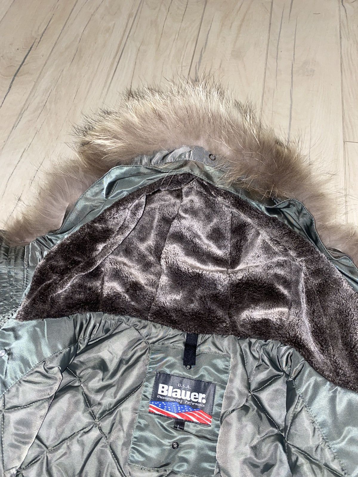 Other Blauer Made In USA Nylon M1A Aviator Bomber Jacket Size US M / EU 48-50 / 2 - 14 Thumbnail
