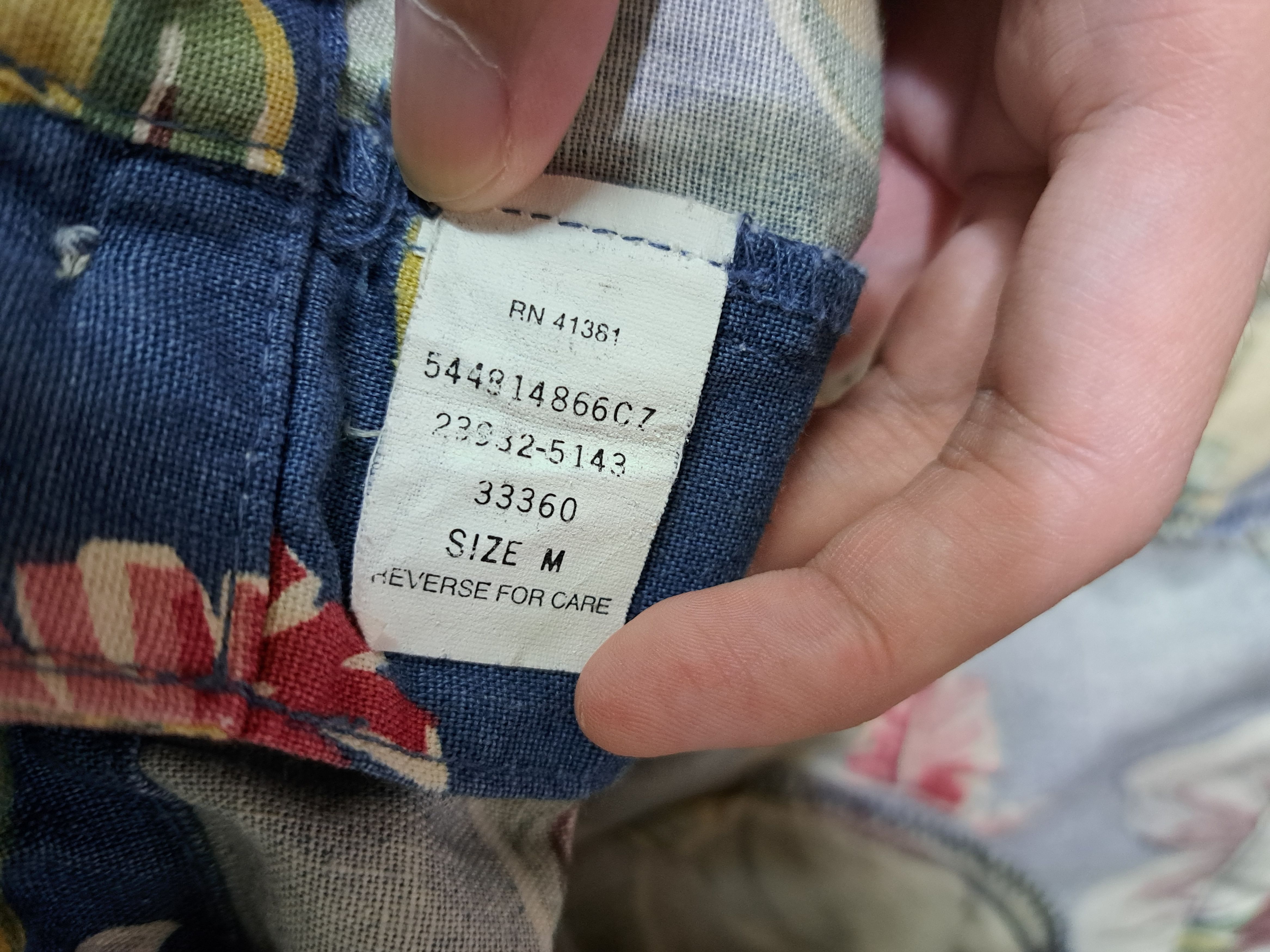 Polo Ralph Lauren Vintage Polo Ralph Lauren Floral Drawstring Trousers Size US 34 / EU 50 - 7 Thumbnail