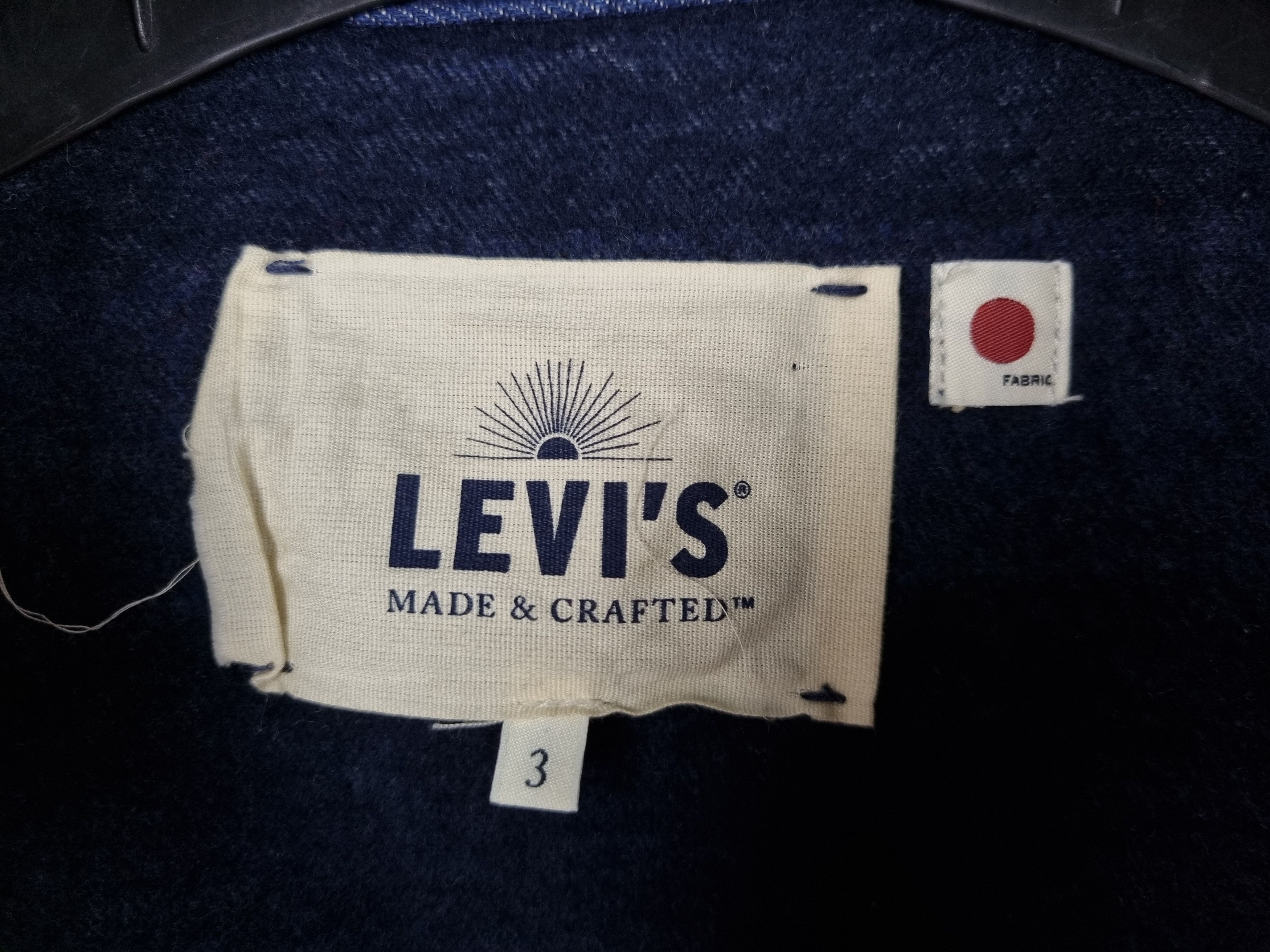 Japanese Brand × Levi's × Levi's Made & Crafted Levis Crafted Type II Japan Trucker Jacket Size US M / EU 48-50 / 2 - 10 Thumbnail