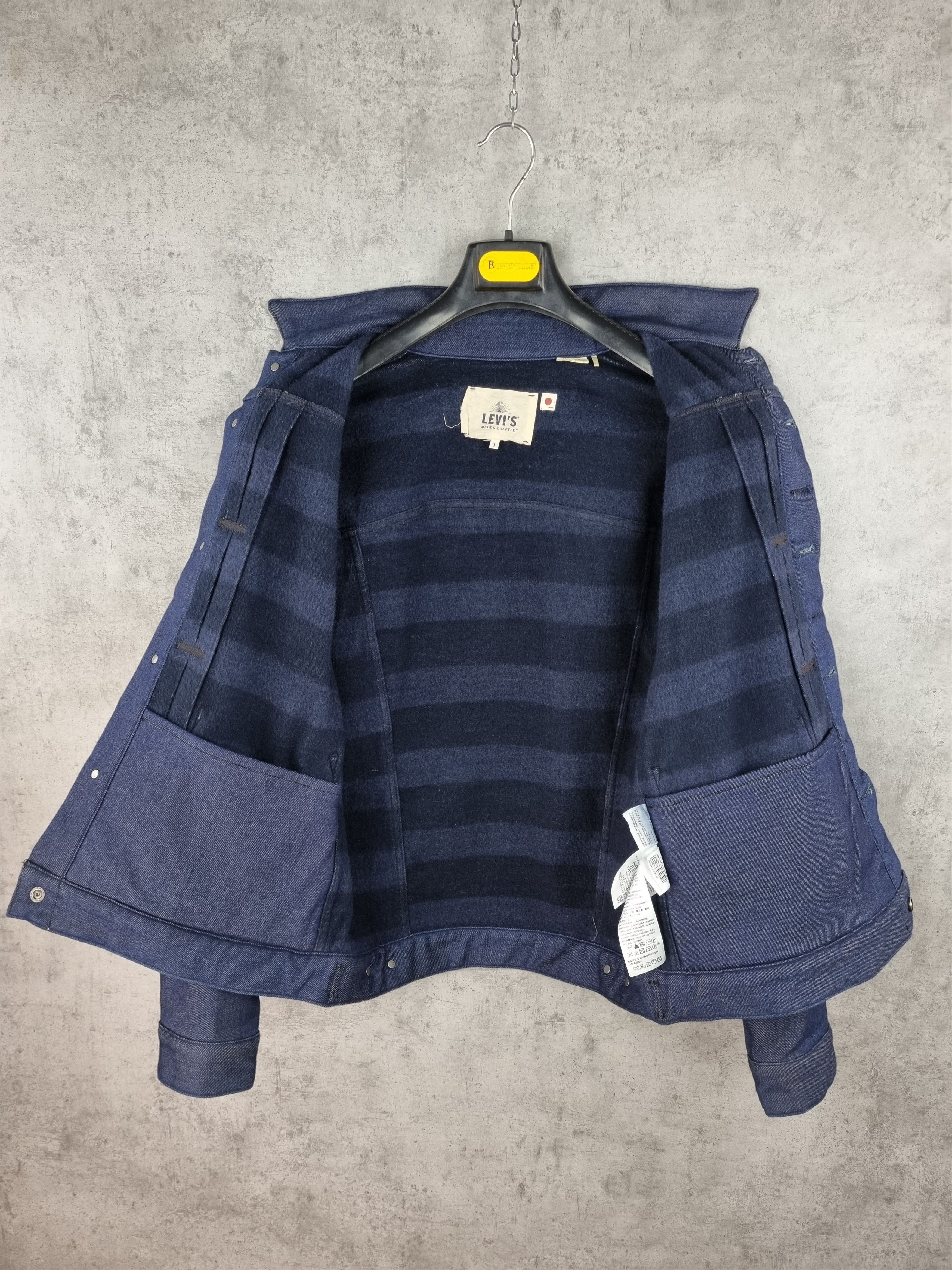Japanese Brand × Levi's × Levi's Made & Crafted Levis Crafted Type II Japan Trucker Jacket Size US M / EU 48-50 / 2 - 7 Thumbnail