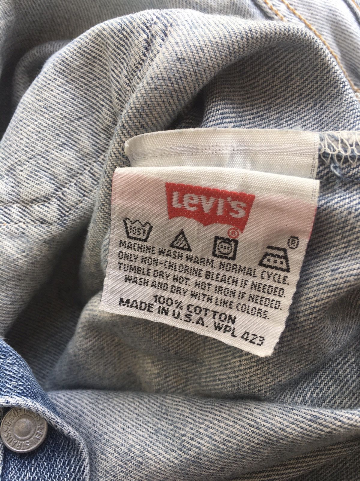 Levi's Vintage 90s Levi’s 501 Distressed Denim Jeans size 33 Size US 33 - 3 Thumbnail