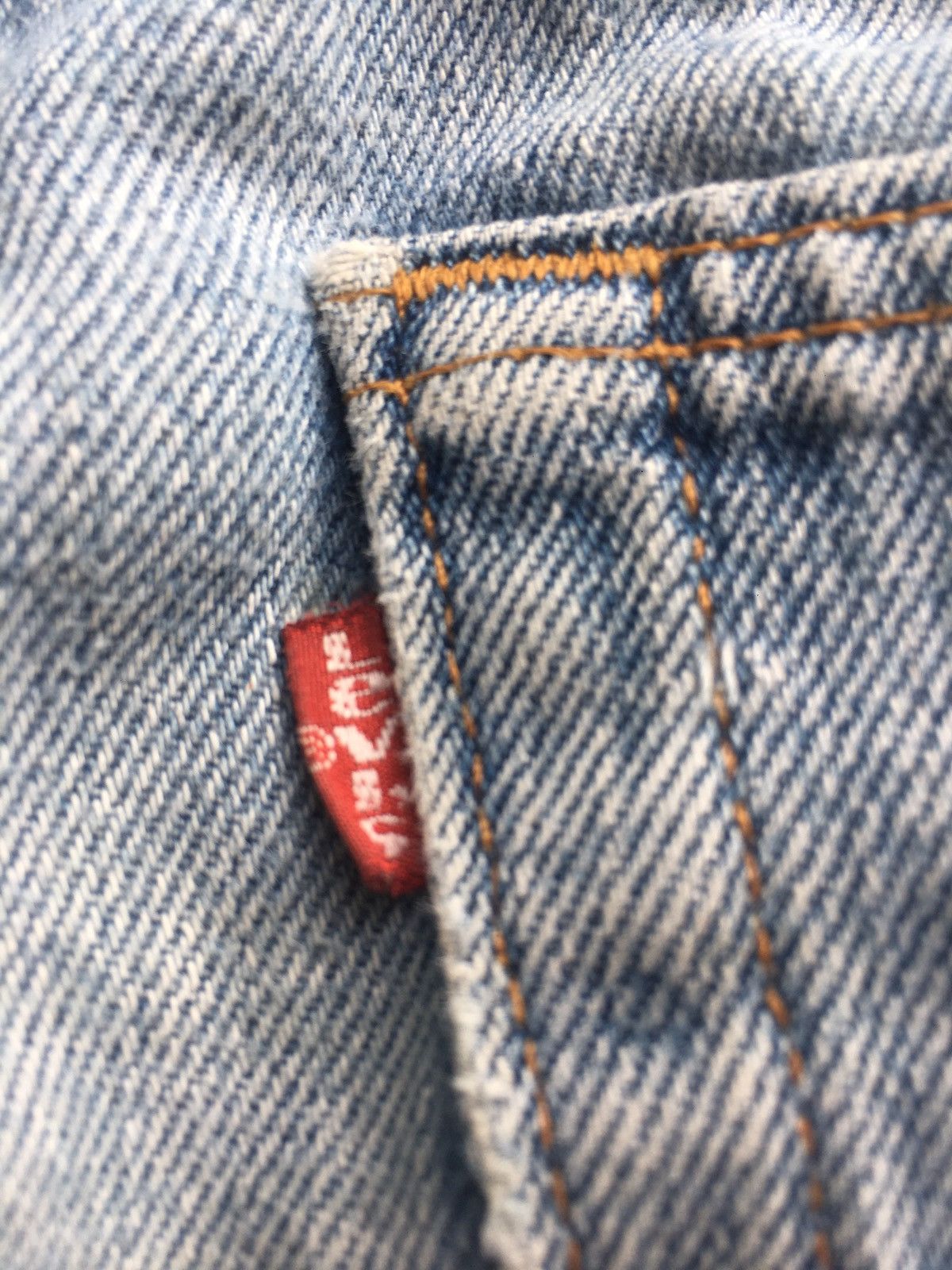 Levi's Vintage 90s Levi’s 501 Distressed Denim Jeans size 33 Size US 33 - 11 Thumbnail