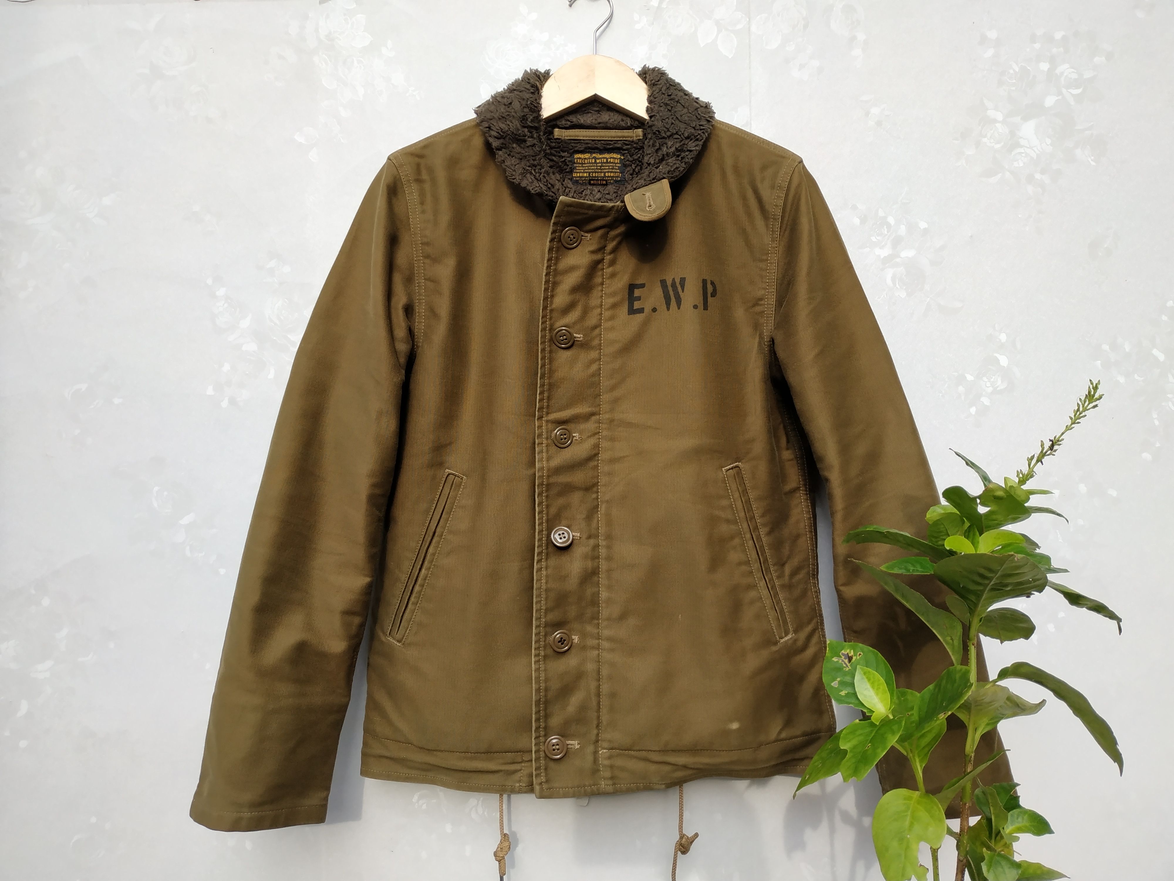 Japanese Brand Made In Japan Cootie N1 Deck Jacket Size US S / EU 44-46 / 1 - 1 Thumbnail