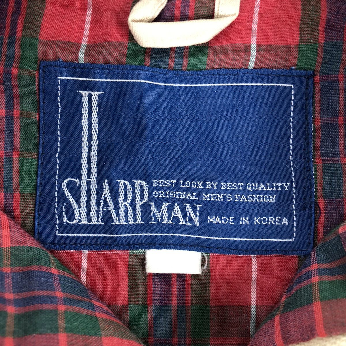 Japanese Brand Vintage 80's Casual Work Zipper Jacket Retro by Sharp Man Size US M / EU 48-50 / 2 - 12 Thumbnail