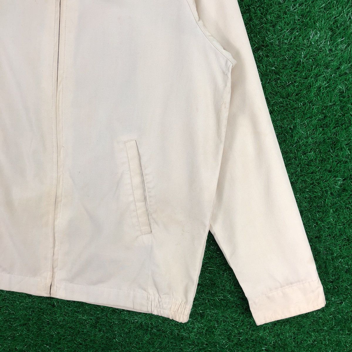 Japanese Brand Vintage 80's Casual Work Zipper Jacket Retro by Sharp Man Size US M / EU 48-50 / 2 - 3 Thumbnail