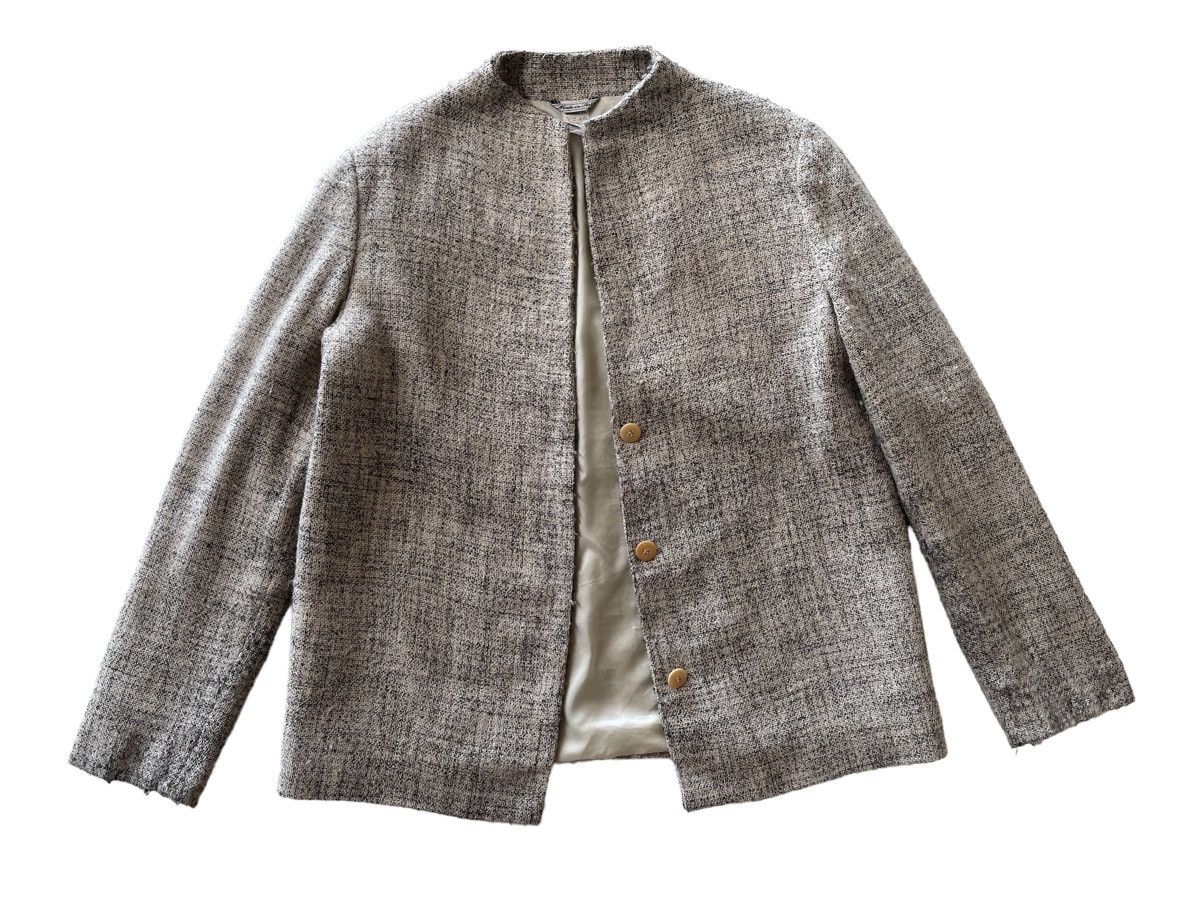 Versace Versace Mandarin Colar Luxury Jacket Size L / US 10 / IT 46 - 3 Thumbnail