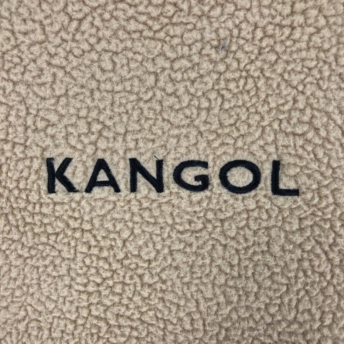 Kangol Vintage Kangol Embroidered Spell Out Logo Sherpa Sweater Size US L / EU 52-54 / 3 - 8 Thumbnail