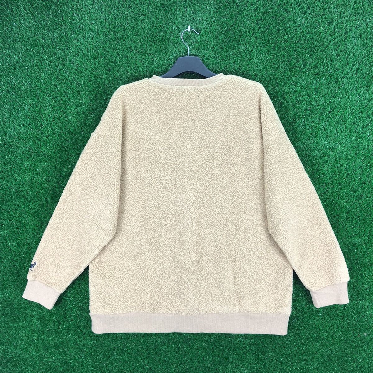 Kangol Vintage Kangol Embroidered Spell Out Logo Sherpa Sweater Size US L / EU 52-54 / 3 - 4 Thumbnail