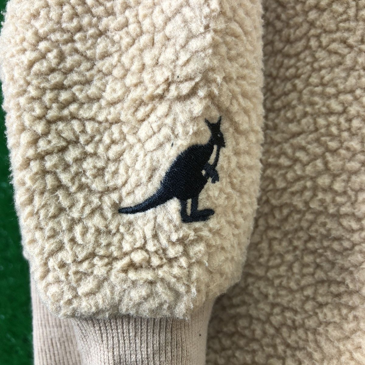 Kangol Vintage Kangol Embroidered Spell Out Logo Sherpa Sweater Size US L / EU 52-54 / 3 - 11 Thumbnail
