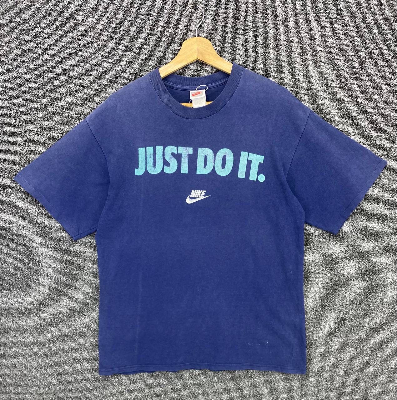 Nike Vintage 90s Nike Just Do It Spellout Tees T Shirts Size US M / EU 48-50 / 2 - 1 Thumbnail