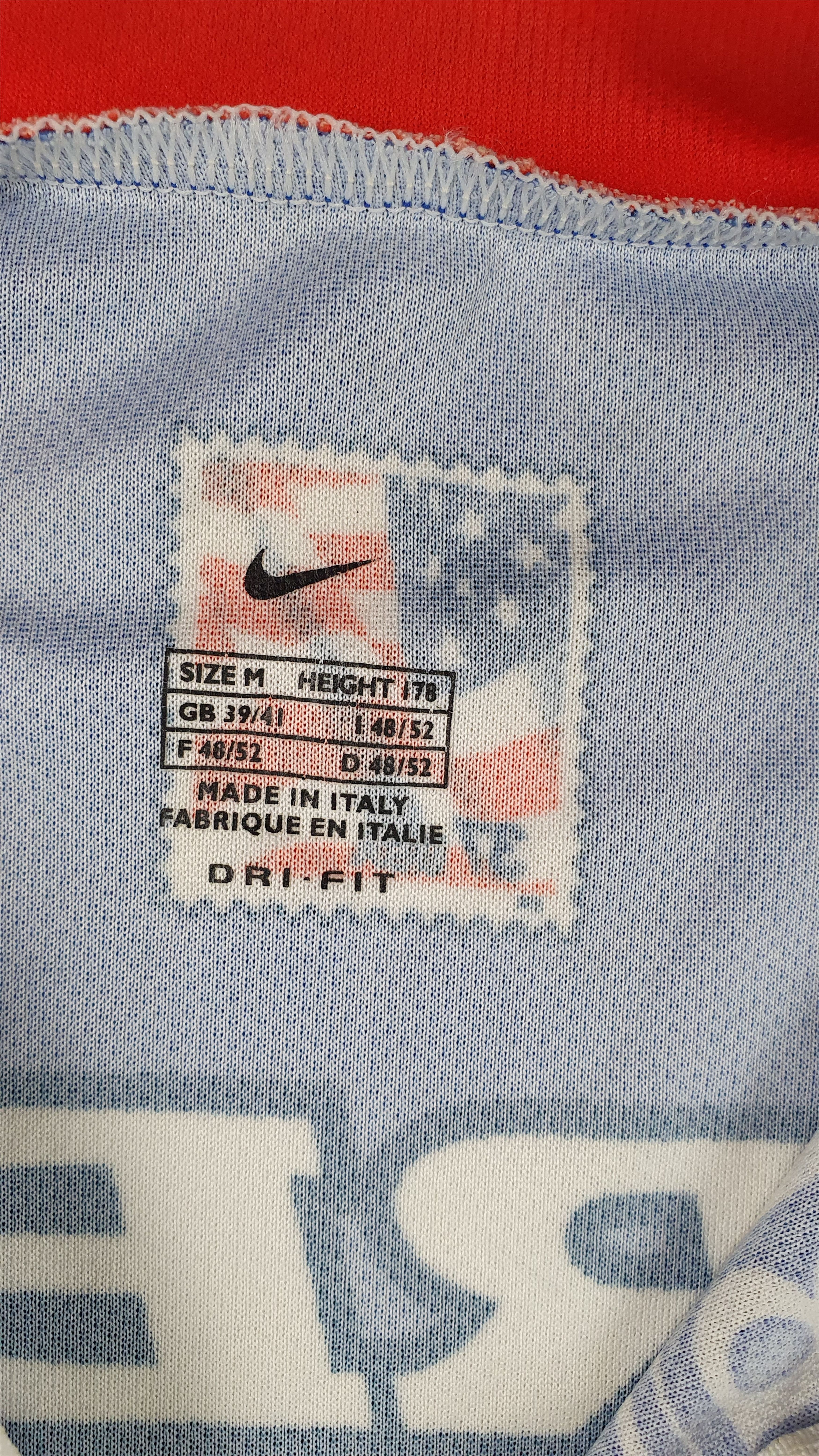 Bicycle × Nike 2003 Bicycle NIKE Allover USPS Promo print jersey shirt Size US S / EU 44-46 / 1 - 6 Thumbnail
