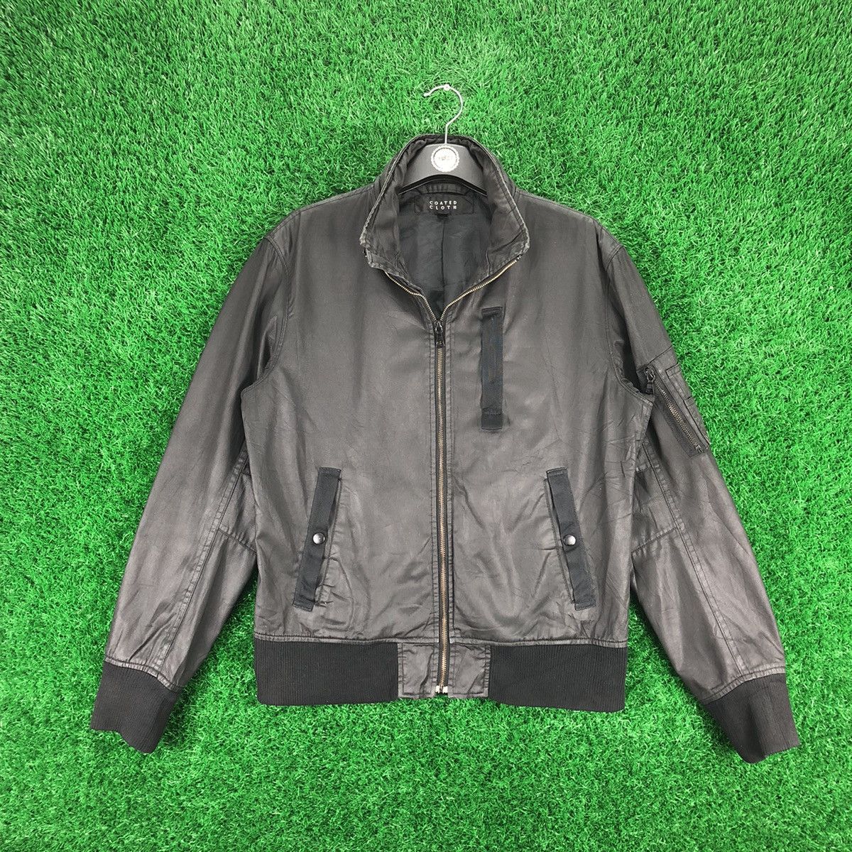 Uniqlo Uniqlo Coated Cloth Bomber Jacket Style Zipper Grailed