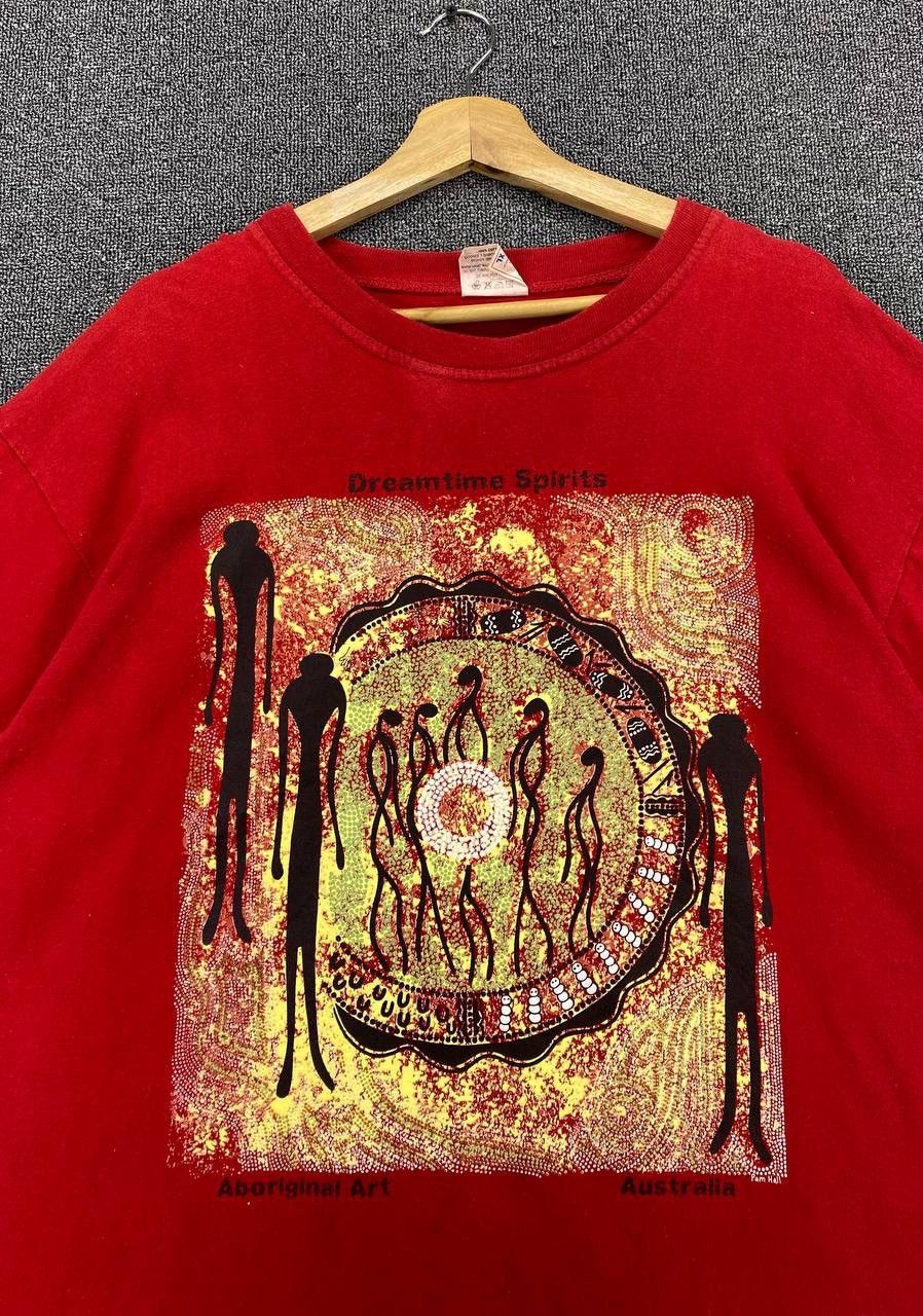 Vintage Vintage Australia Dreamtime Spirits Aboriginal Art Tees Size US XL / EU 56 / 4 - 5 Thumbnail