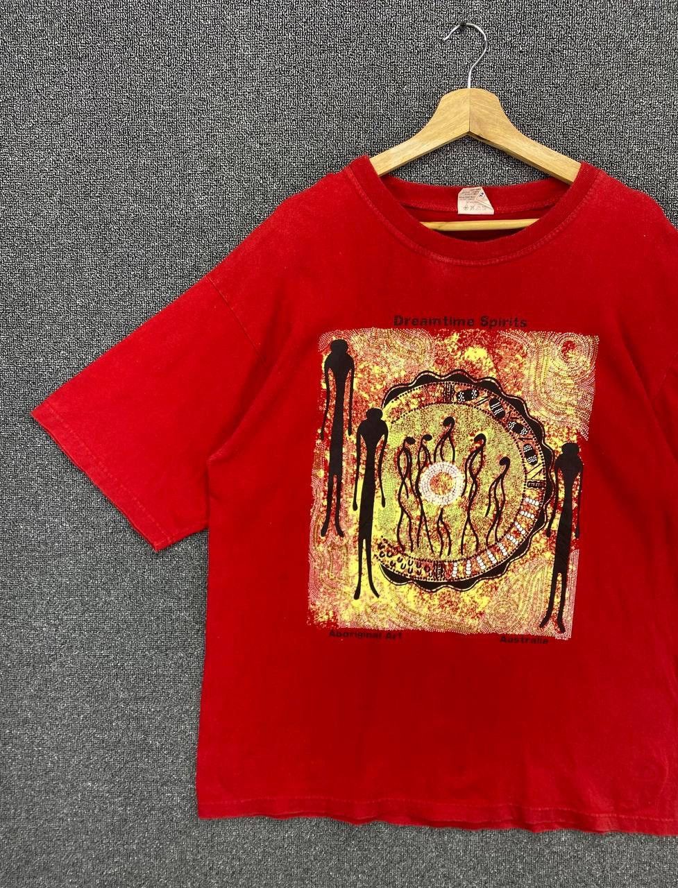 Vintage Vintage Australia Dreamtime Spirits Aboriginal Art Tees Size US XL / EU 56 / 4 - 3 Thumbnail