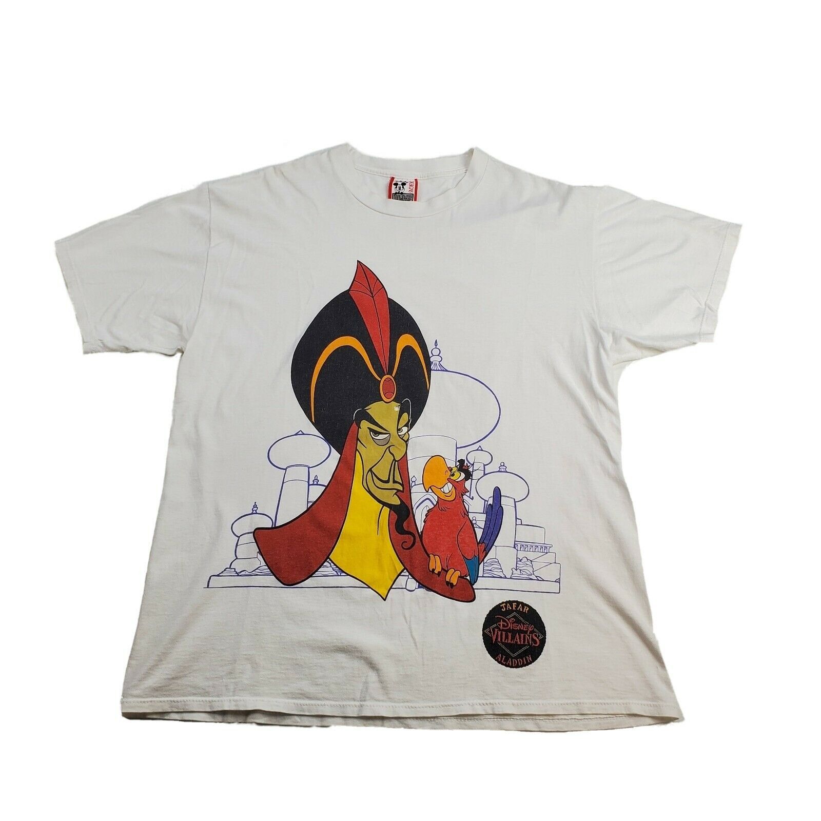 Tee Shirt Jafar Shirt Vintage 90s Disneys Aladdin Jafar Villain T