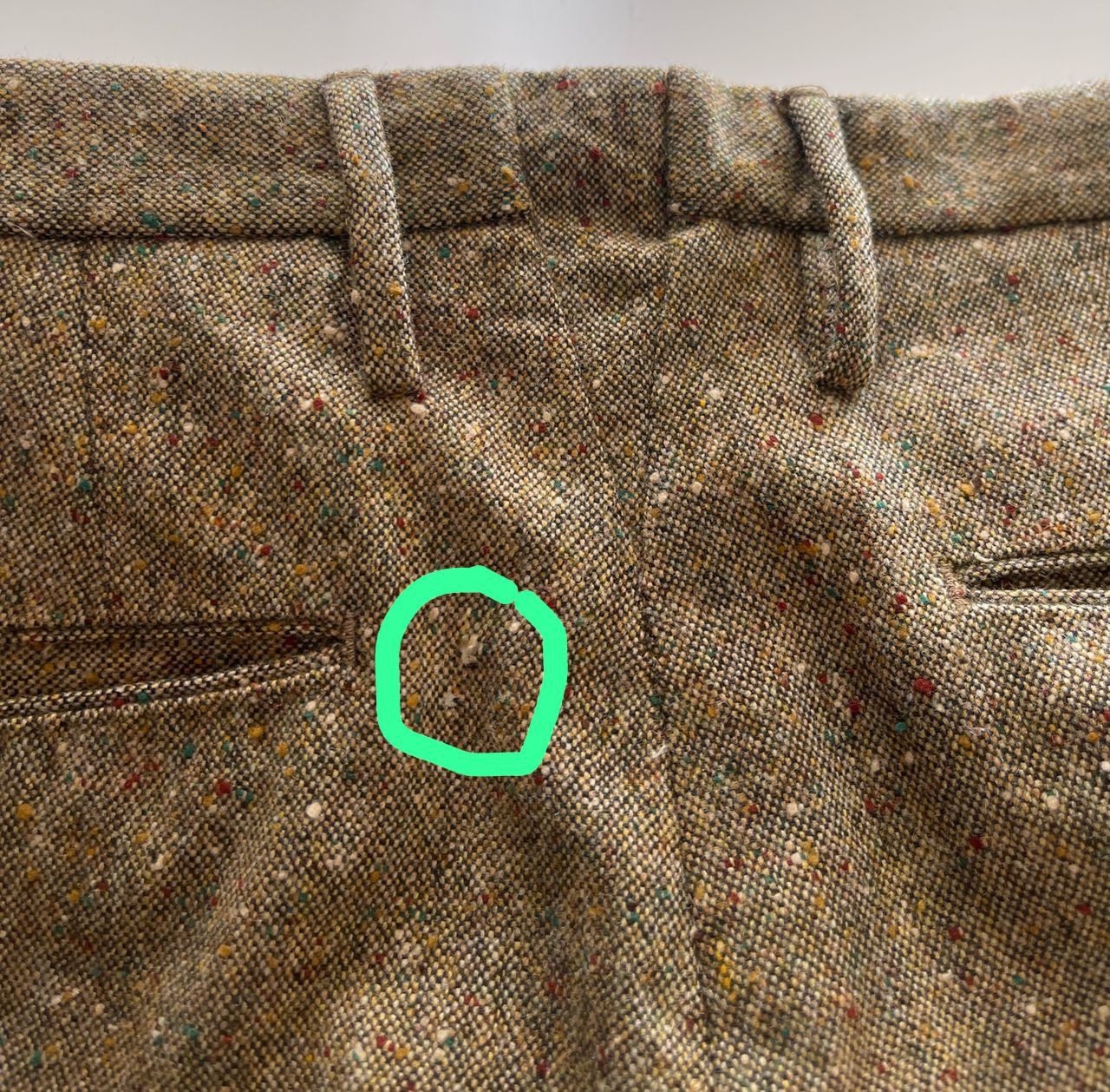 Incotex Archivio 1951 Incotex Wool Pants Size US 31 - 18 Thumbnail