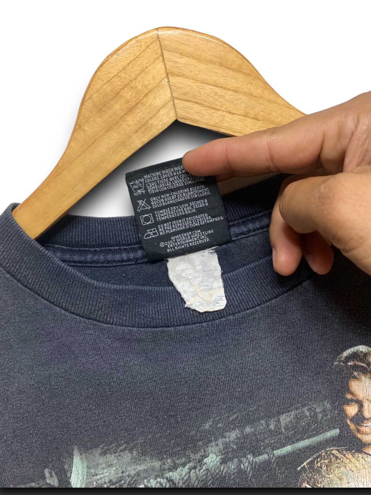 Star Of Hollywood × Vintage × WWE VINTAGE 2007 WWE NO MERCY SHIRT Size US M / EU 48-50 / 2 - 6 Thumbnail