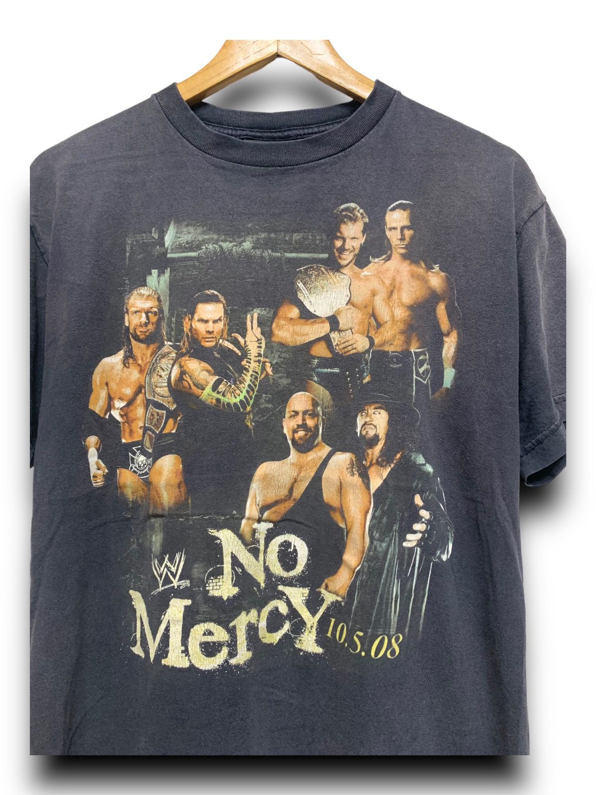 Star Of Hollywood × Vintage × WWE VINTAGE 2007 WWE NO MERCY SHIRT Size US M / EU 48-50 / 2 - 3 Thumbnail