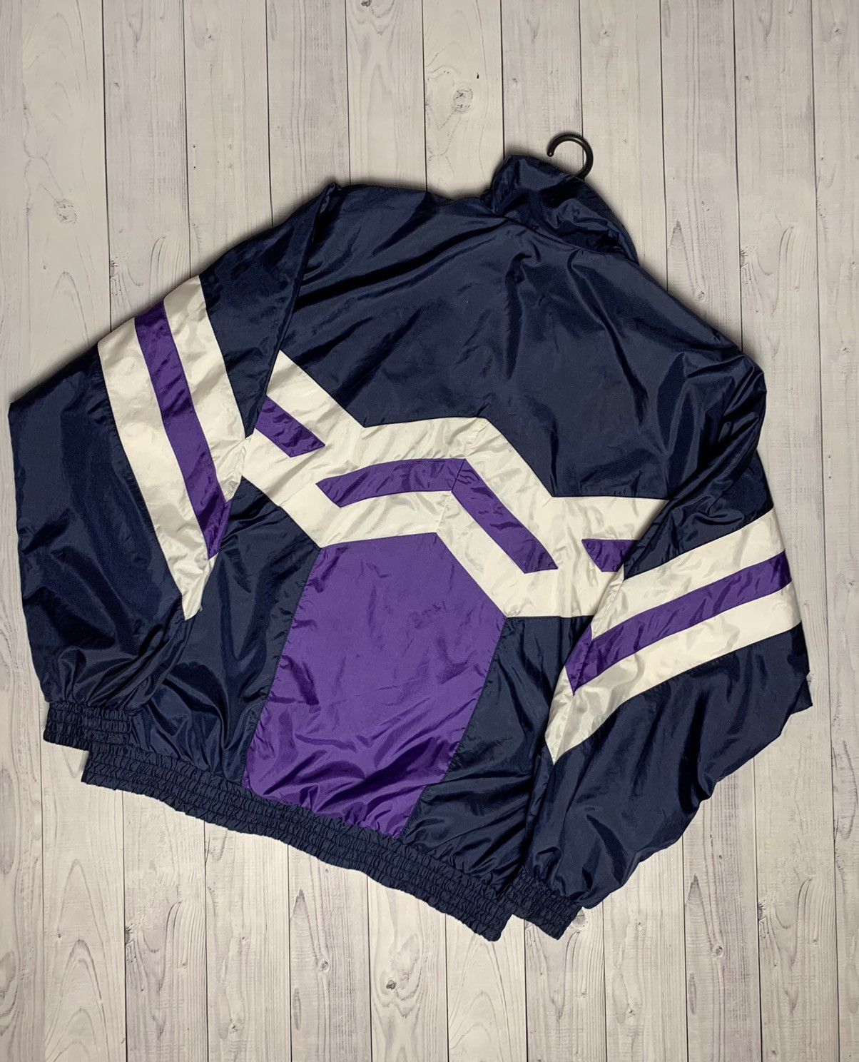 Vintage Vintage adidas track jacket size S purple line Size US S / EU 44-46 / 1 - 5 Thumbnail