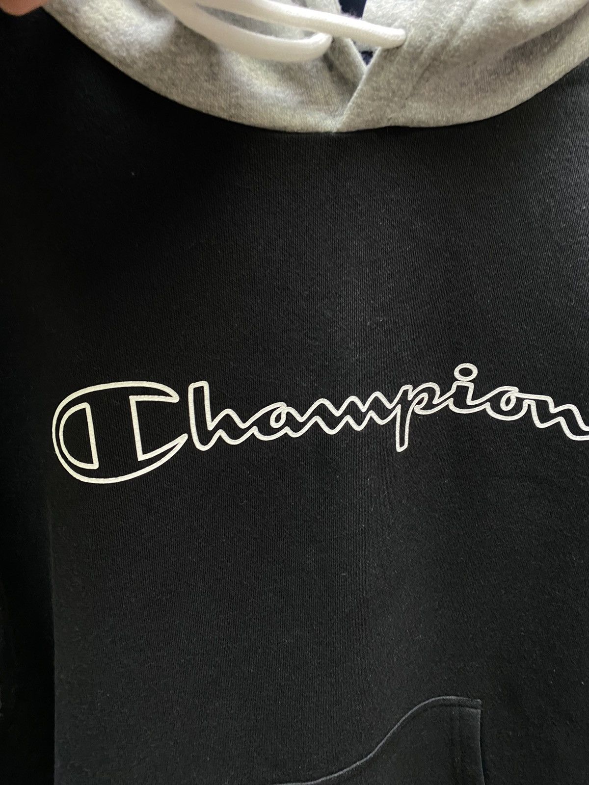 Champion Champion Half Sleeve Hoodie Sweatshirt Size US XL / EU 56 / 4 - 7 Thumbnail