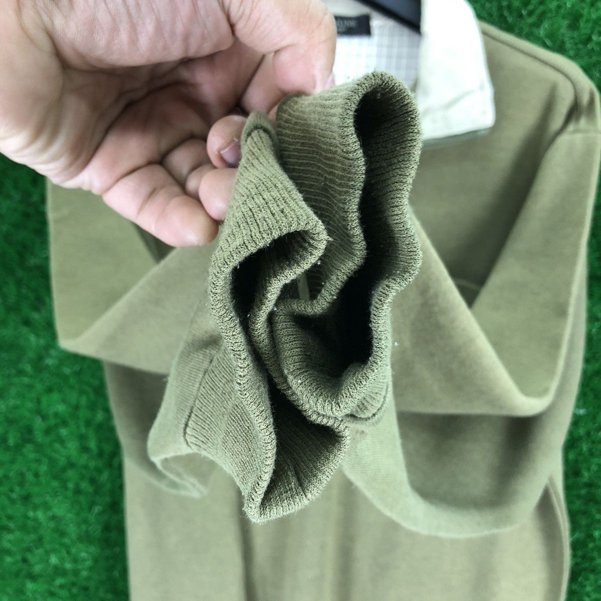 Japanese Brand Vintage 90's MC Nine Homme Polo Shirt Quarter Zipper Size US S / EU 44-46 / 1 - 8 Thumbnail