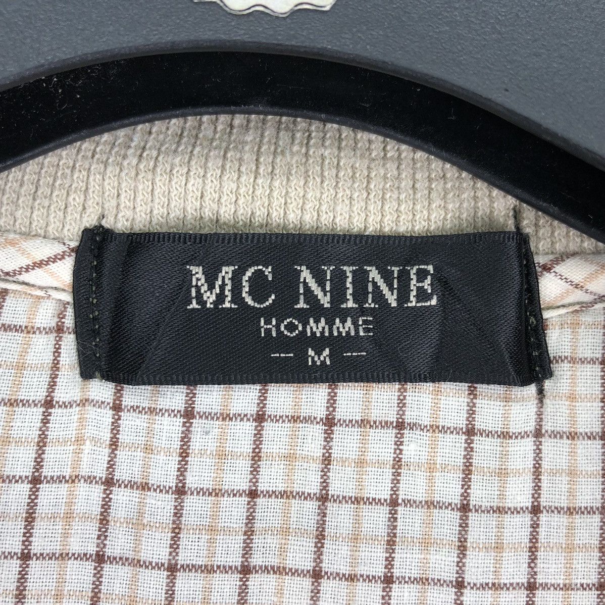 Japanese Brand Vintage 90's MC Nine Homme Polo Shirt Quarter Zipper Size US S / EU 44-46 / 1 - 11 Thumbnail